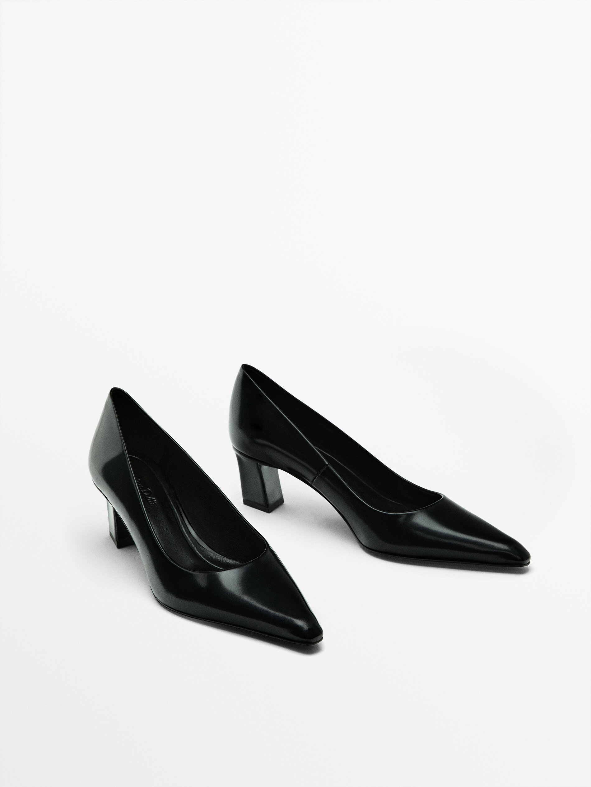Heels & Wedges | Black Colour Zara Branded Heels | Freeup