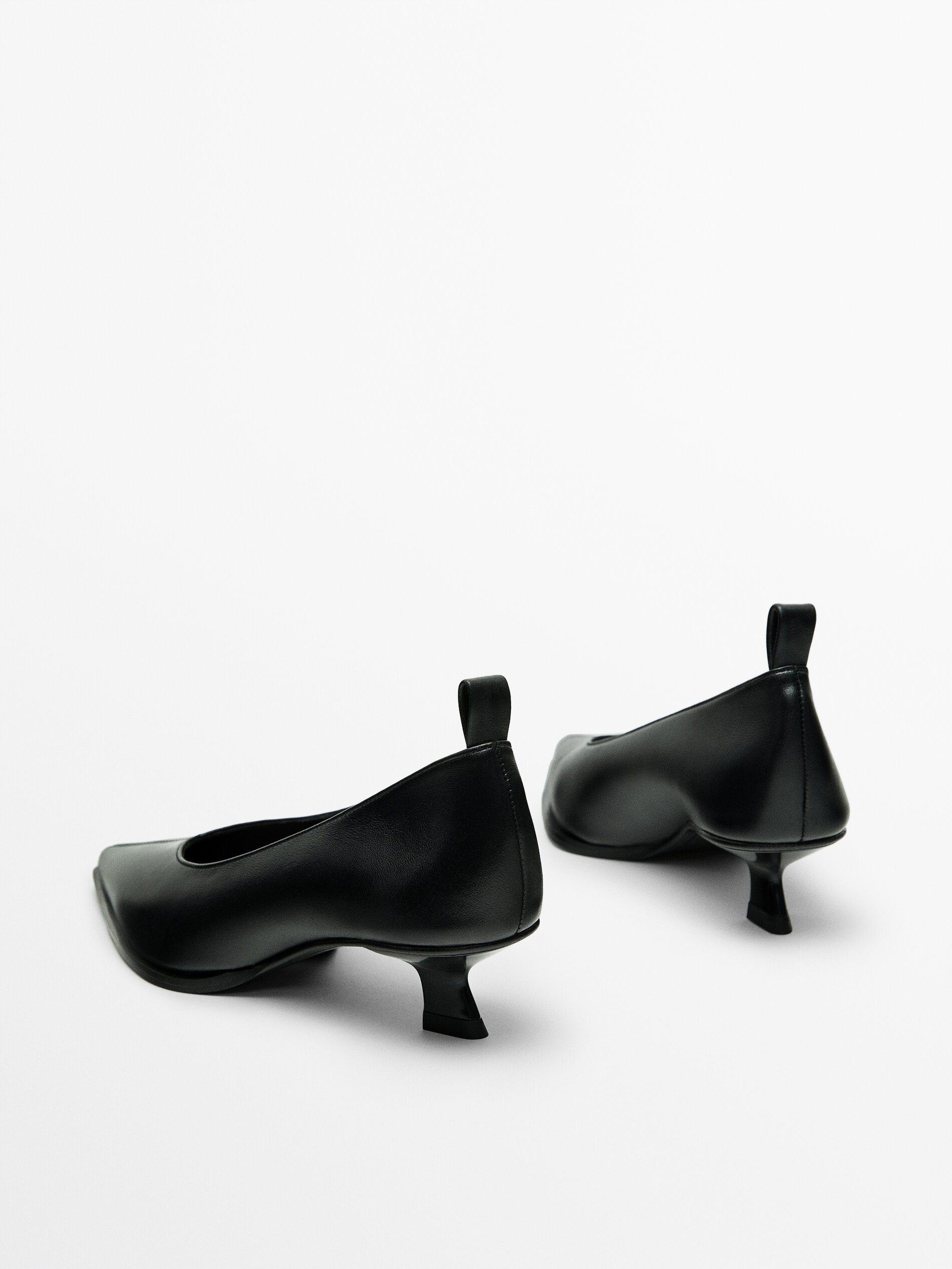 Heeled shoes Limited Edition Black Heel Shoes Massimo Dutti