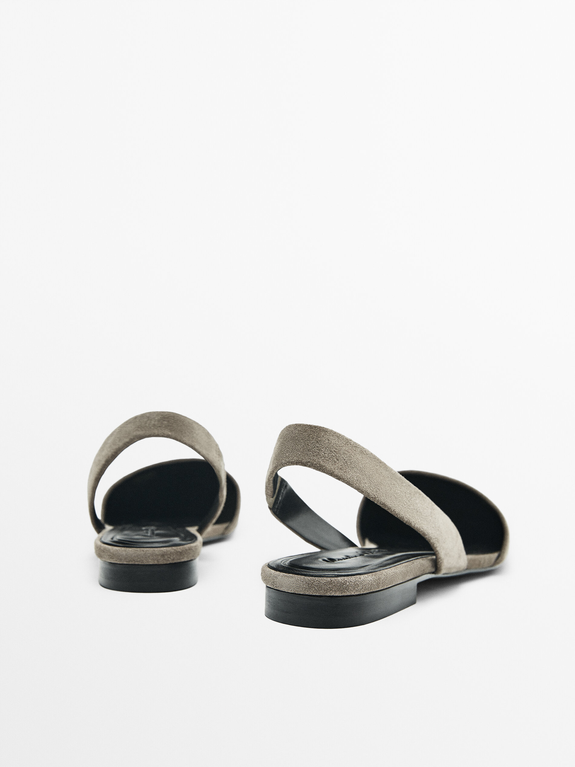 Suede new arrivals slingback flats