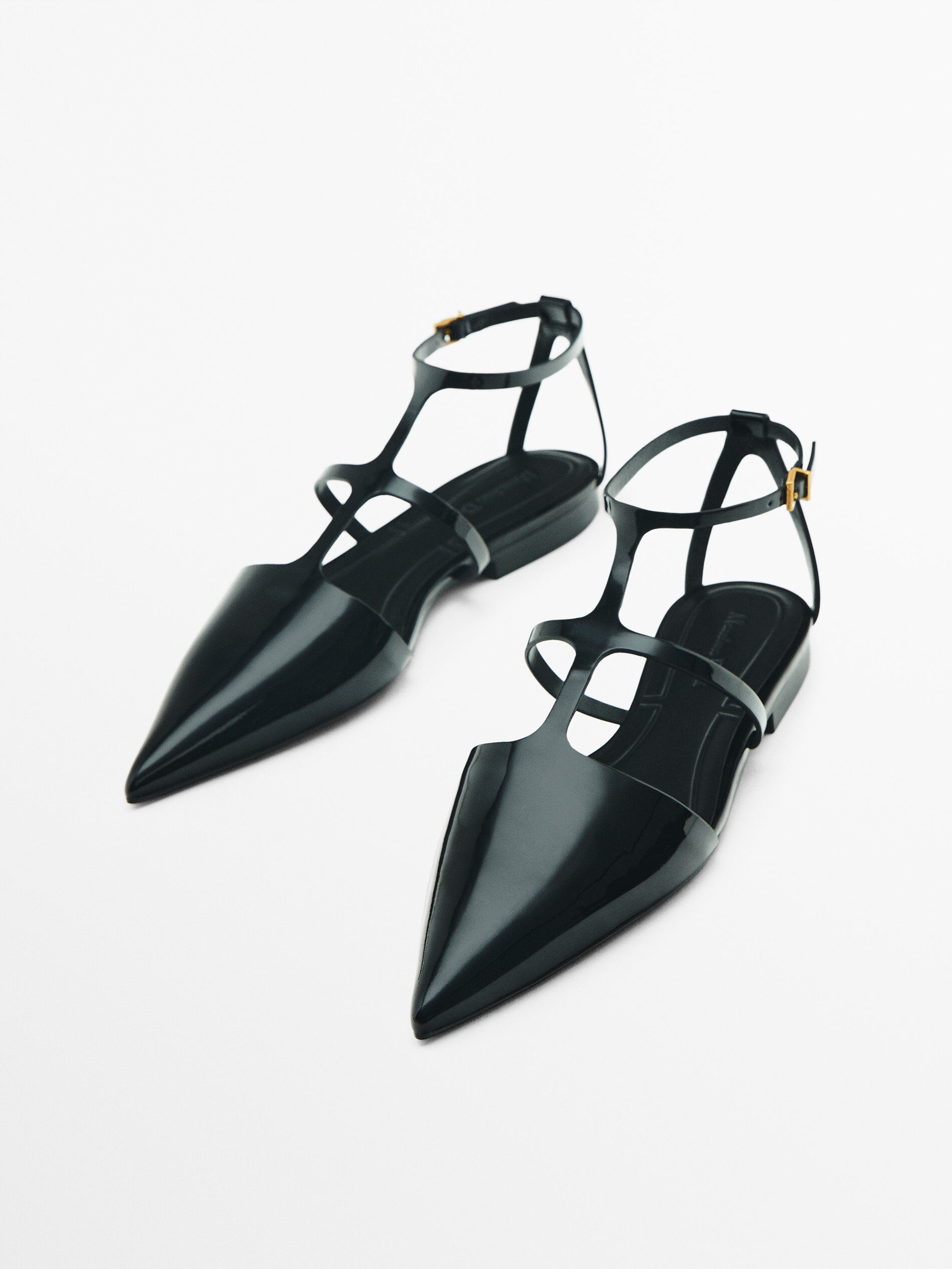 Zapato plano destalonado best sale