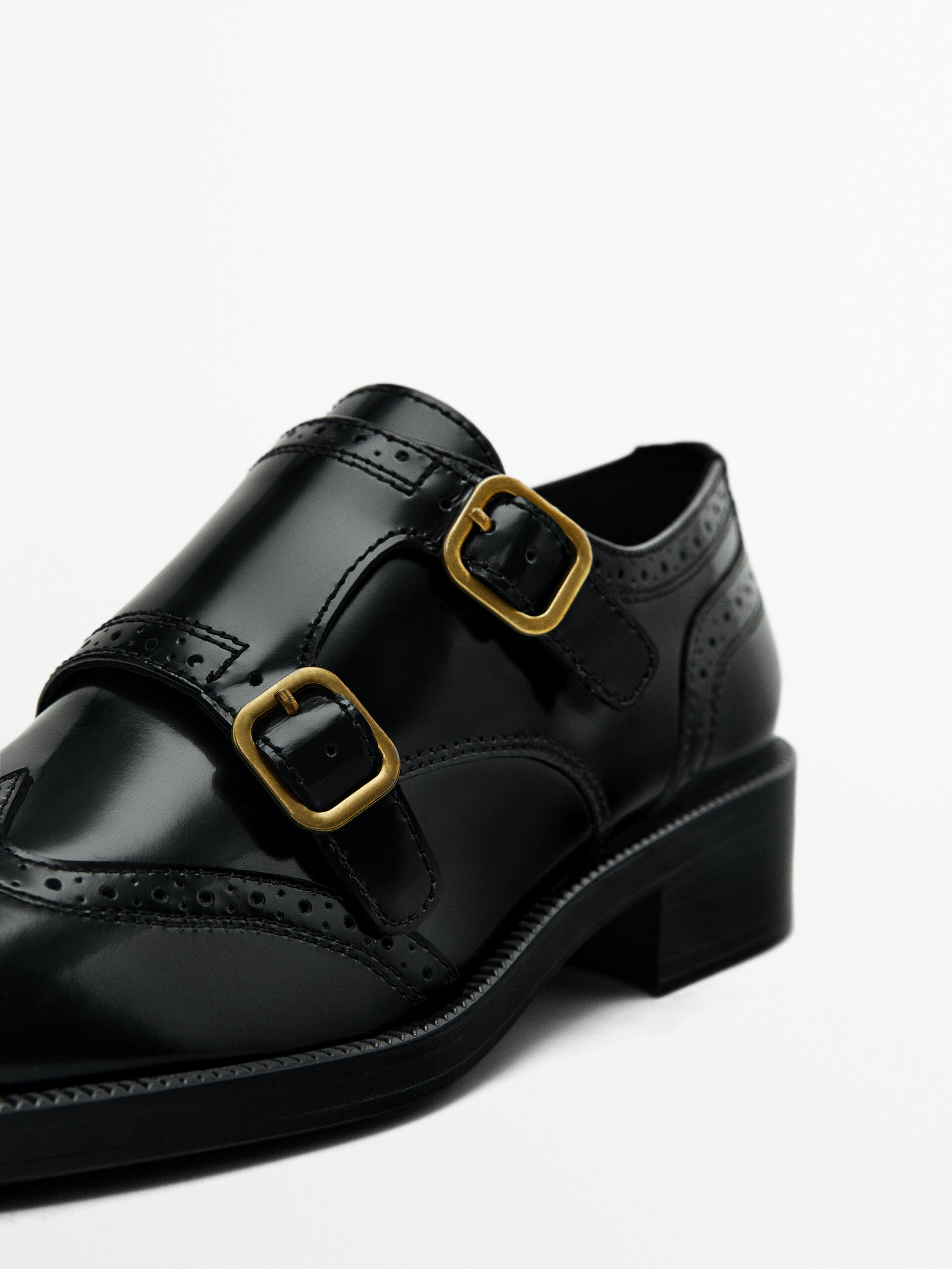 Massimo dutti discount monk shoes