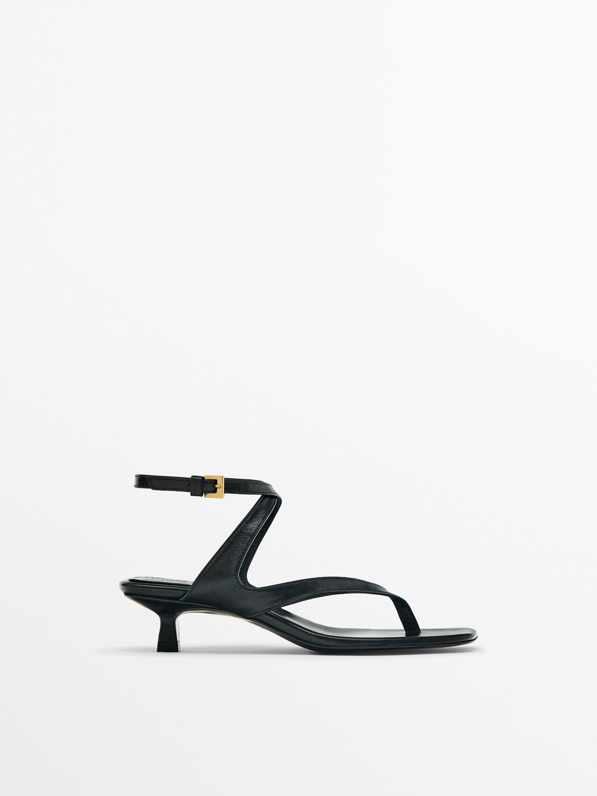 Sandalias tacon hotsell massimo dutti