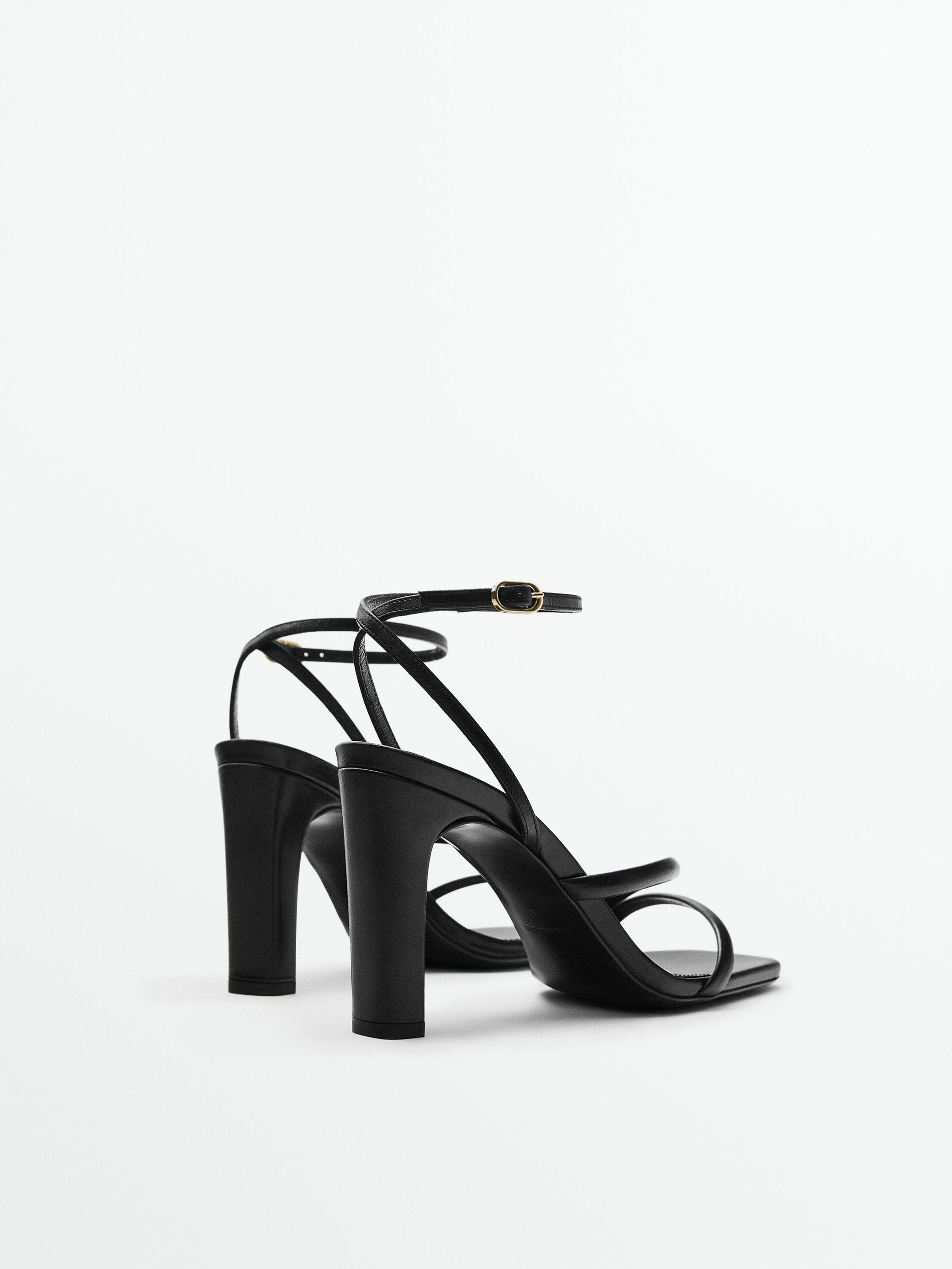 Massimo dutti sandalias tacon top