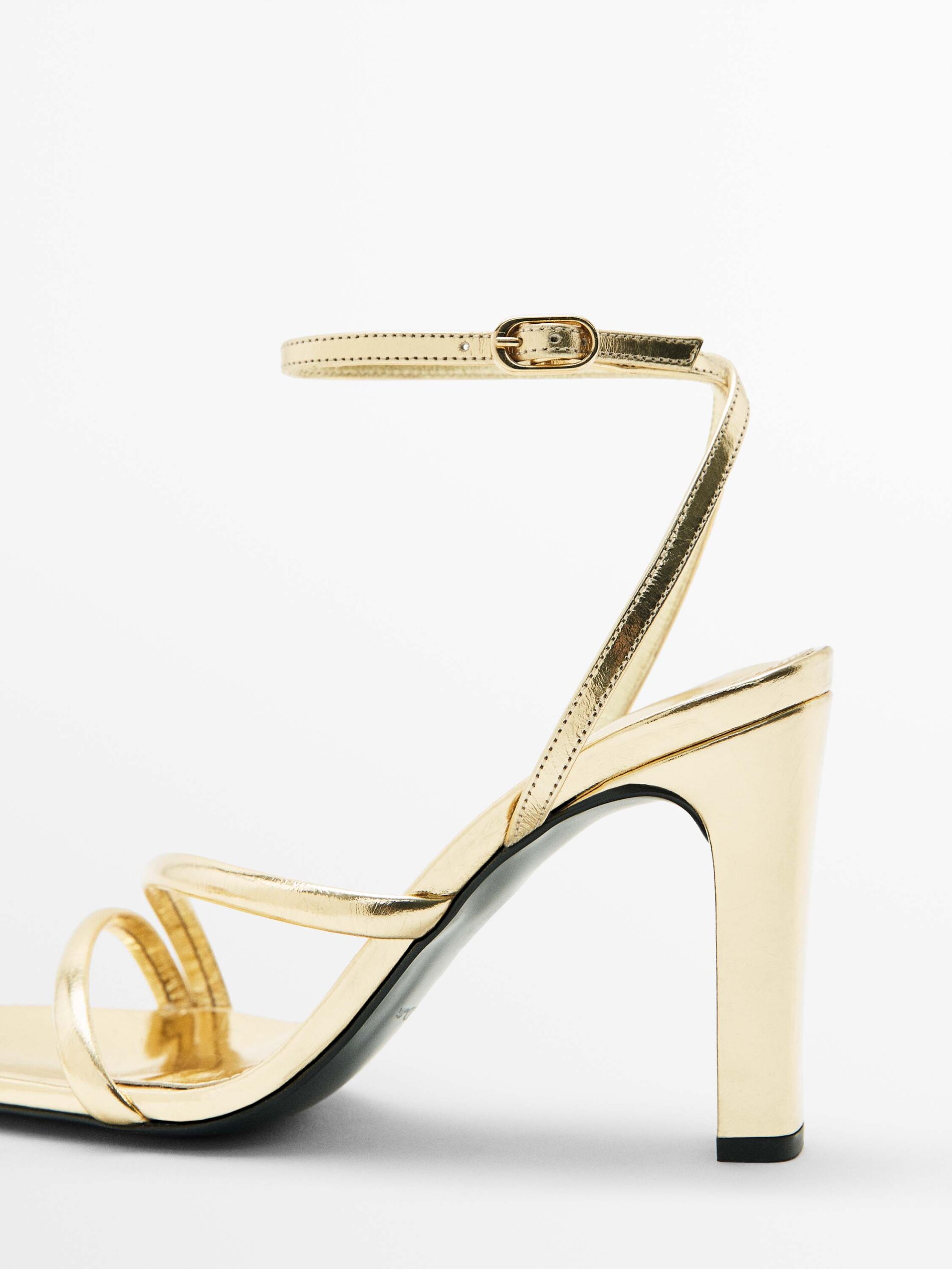 Massimo dutti sandalias tacon top