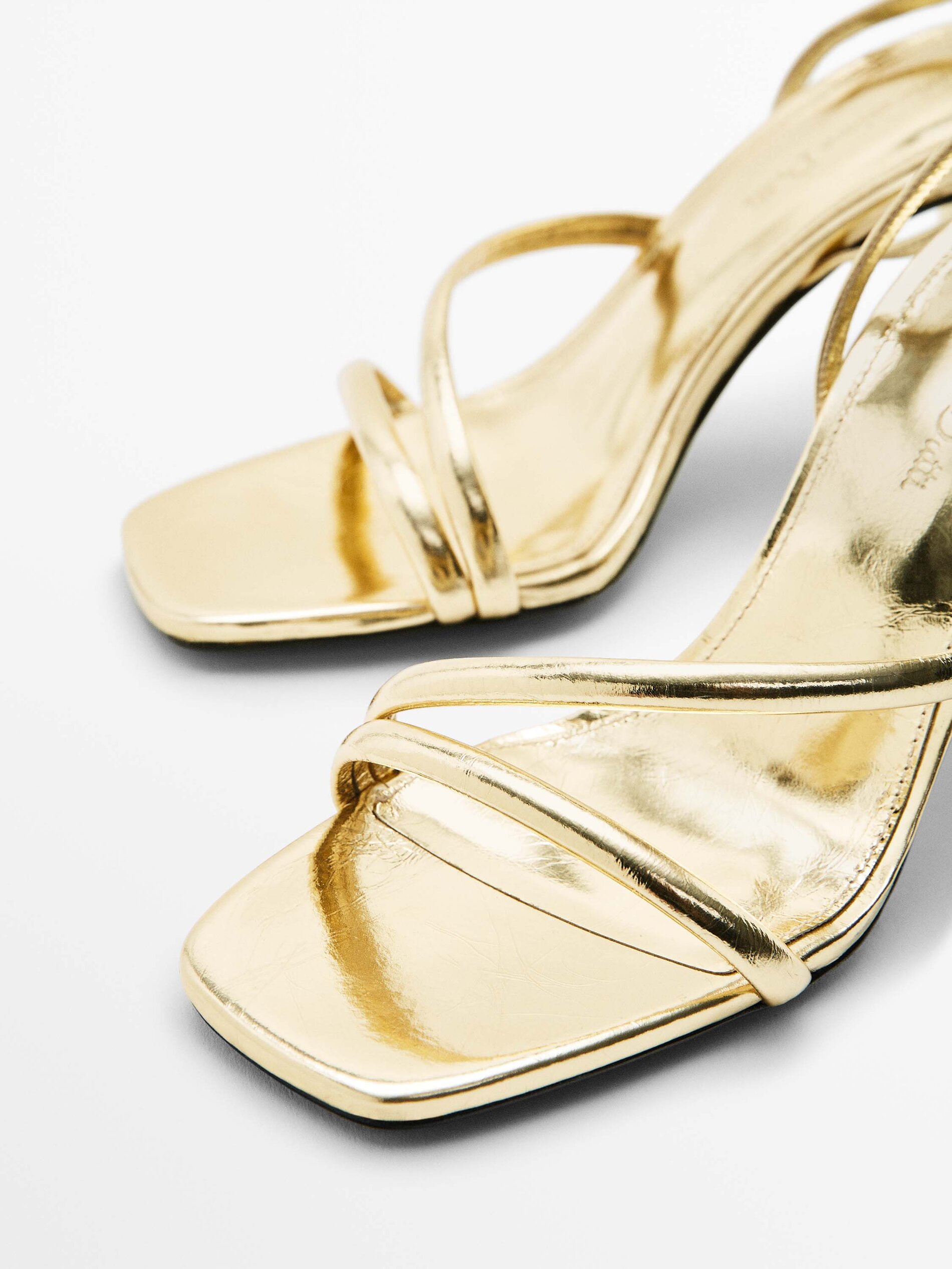 Massimo dutti sandalias tacon top