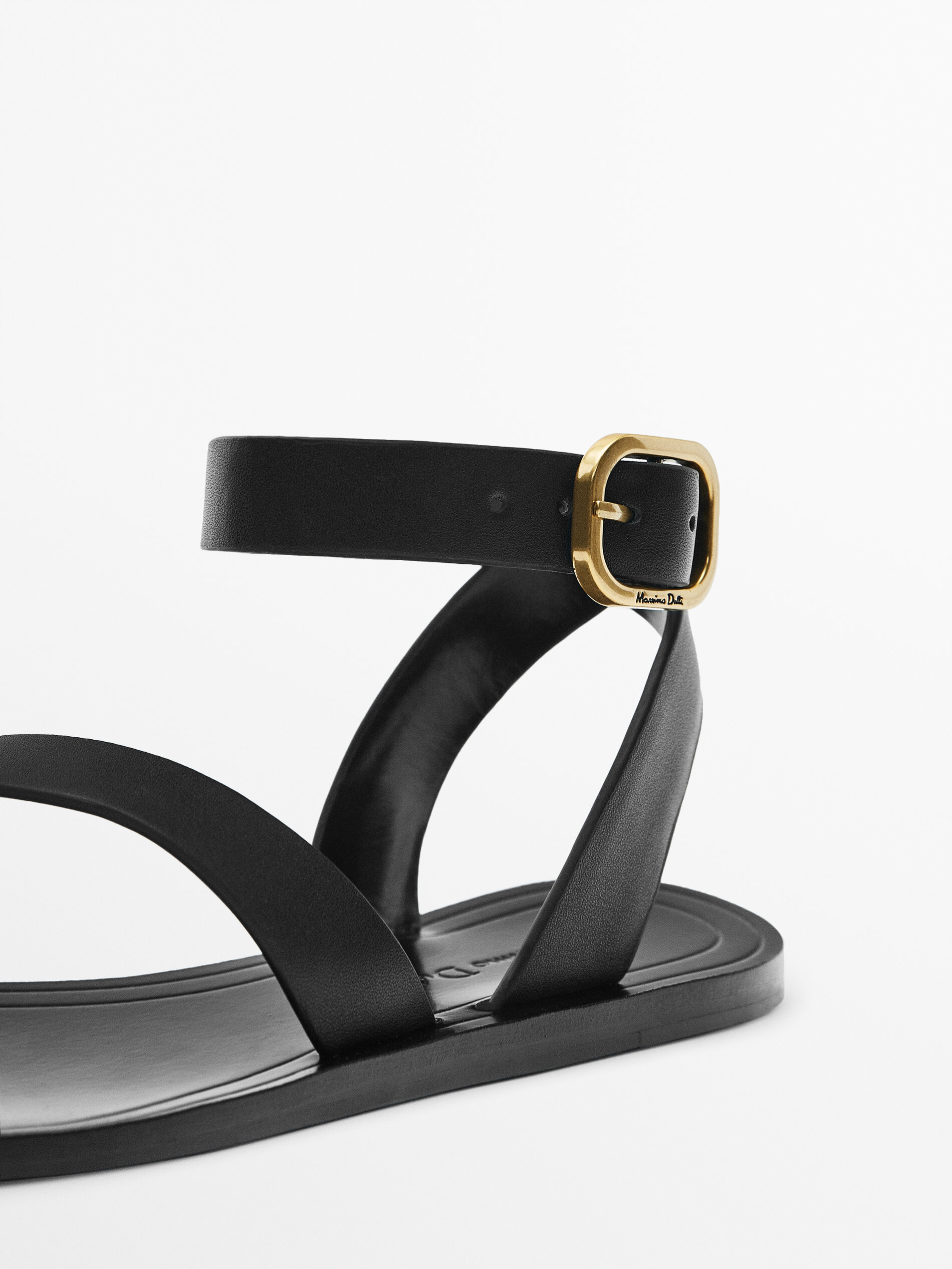 Sandalias planas mujer massimo dutti clearance
