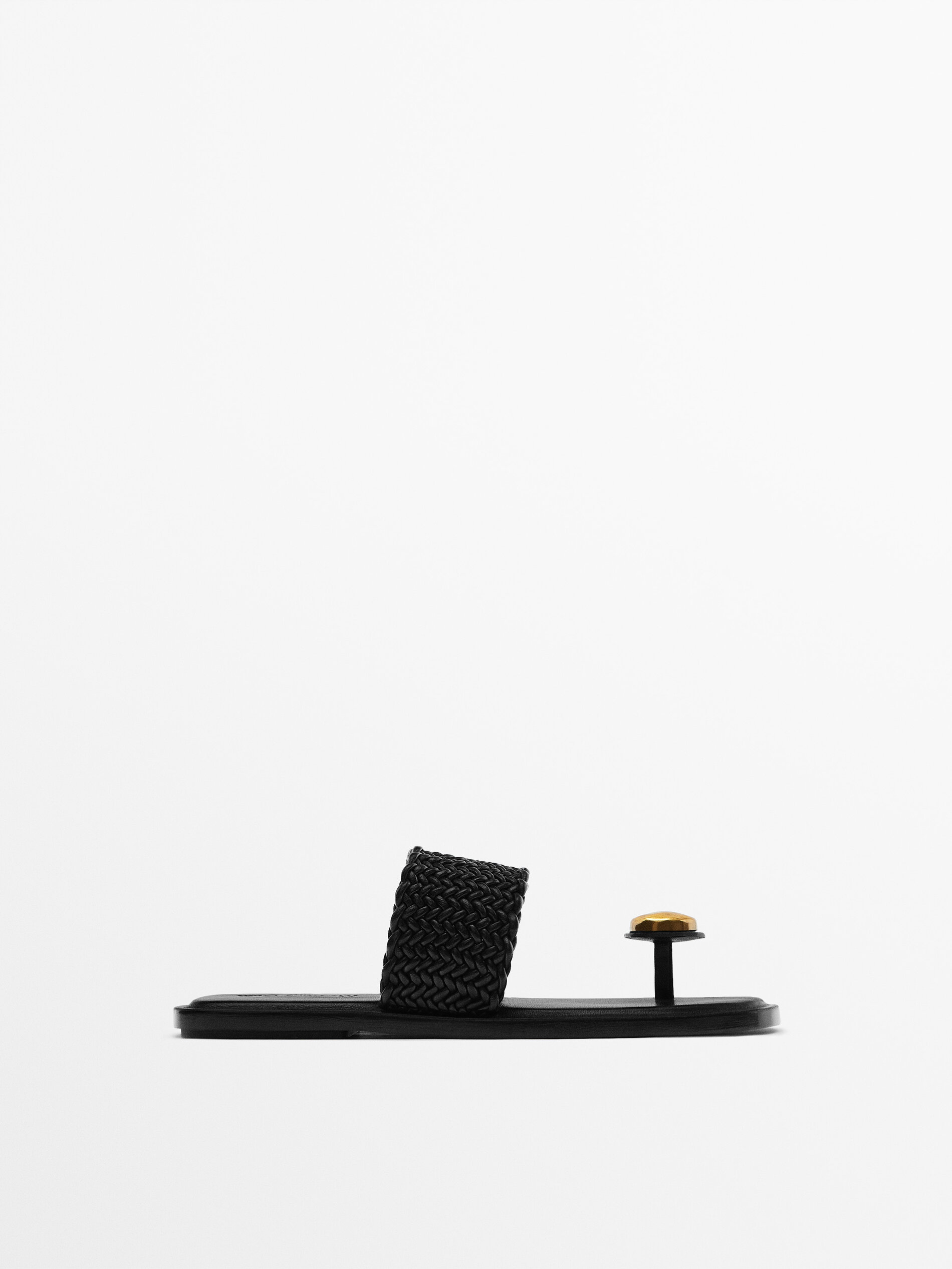 Massimo dutti outlet braided sandals