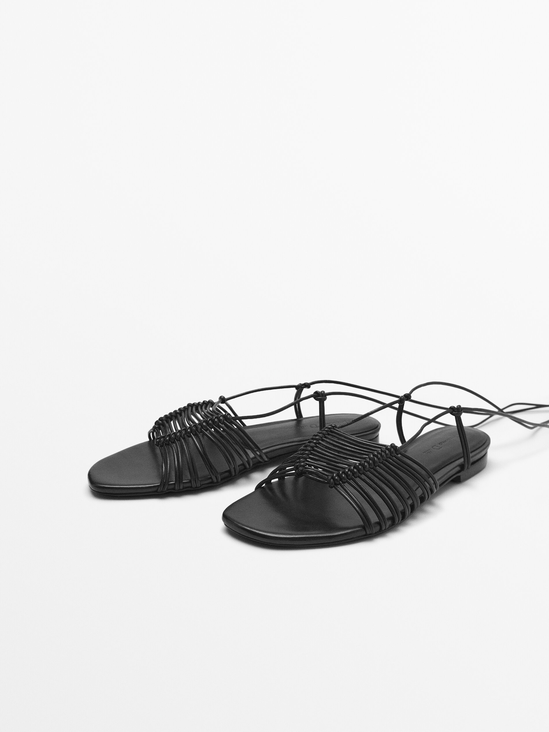 Sandalias planas massimo dutti outlet