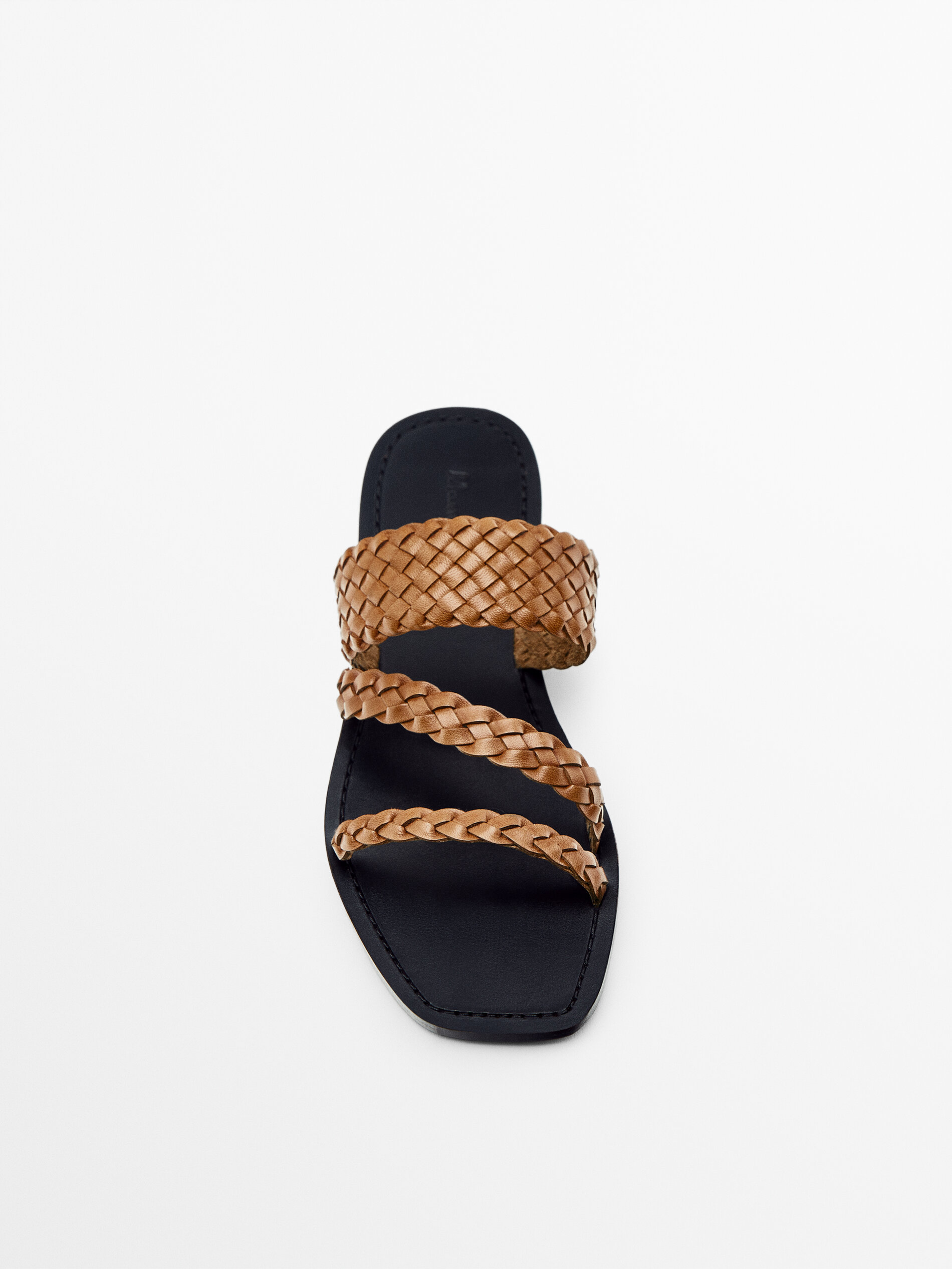 Massimo dutti braided cheap sandals