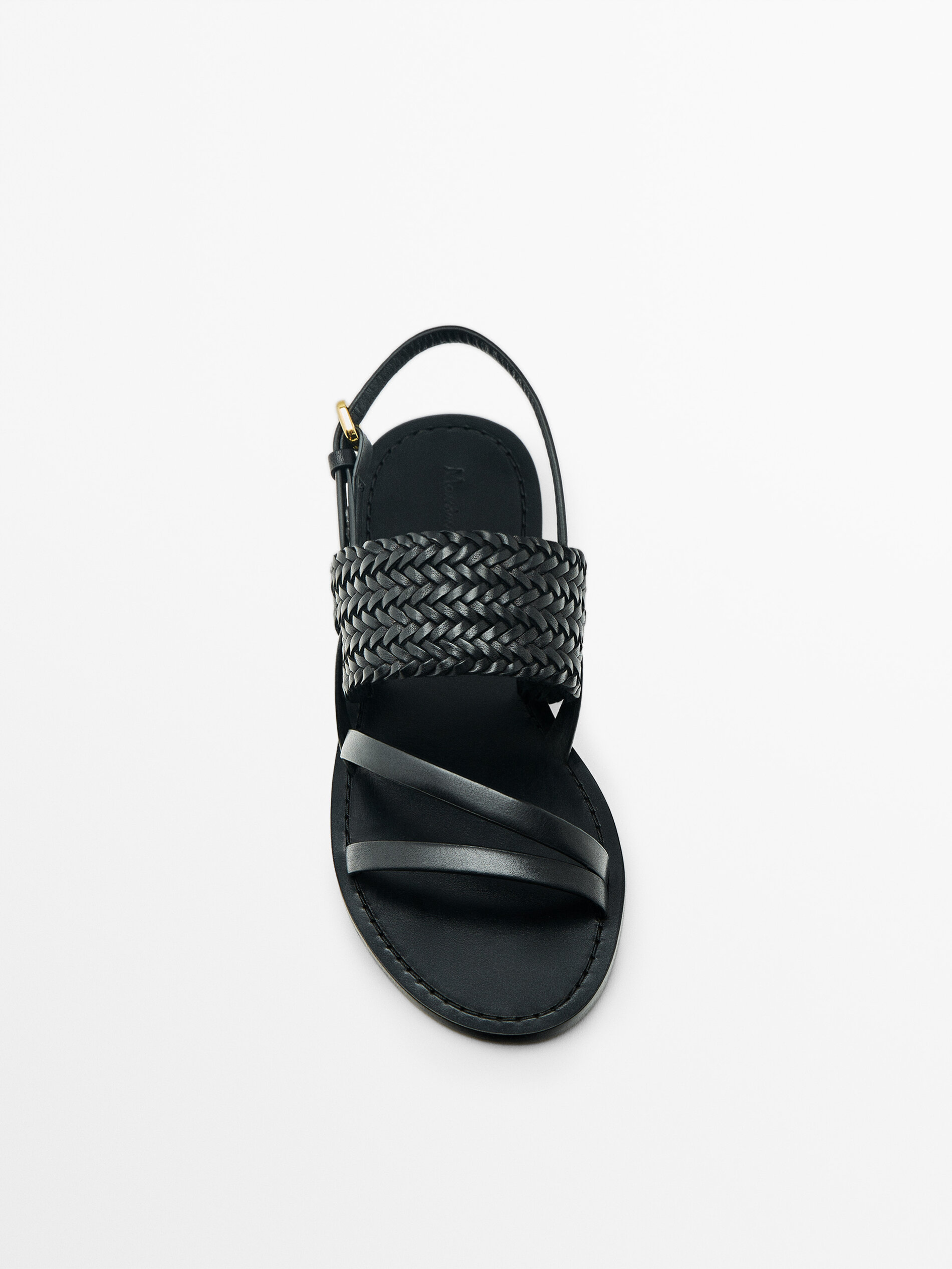 Massimo dutti braided clearance sandals