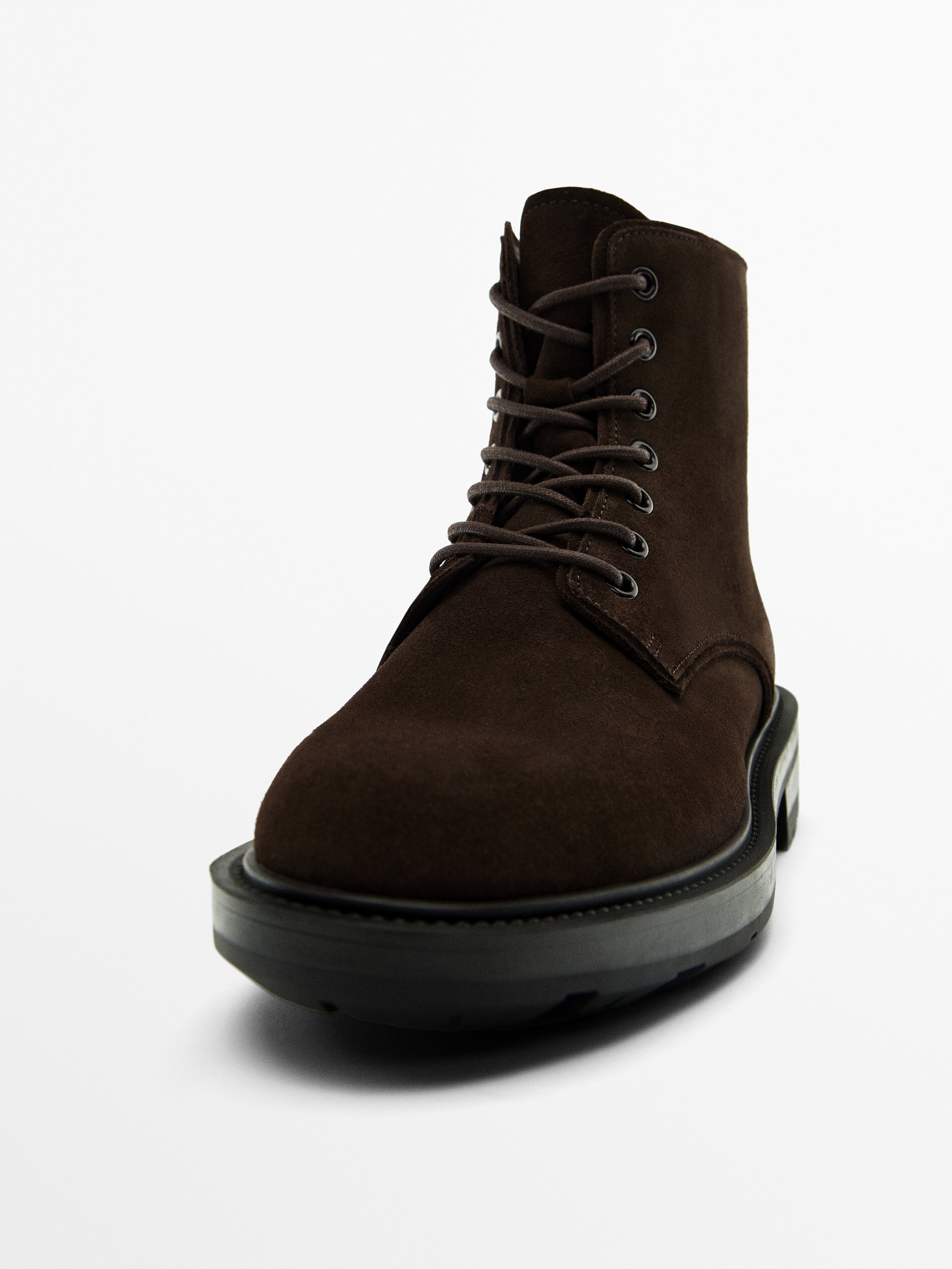Botas marrones massimo dutti shop