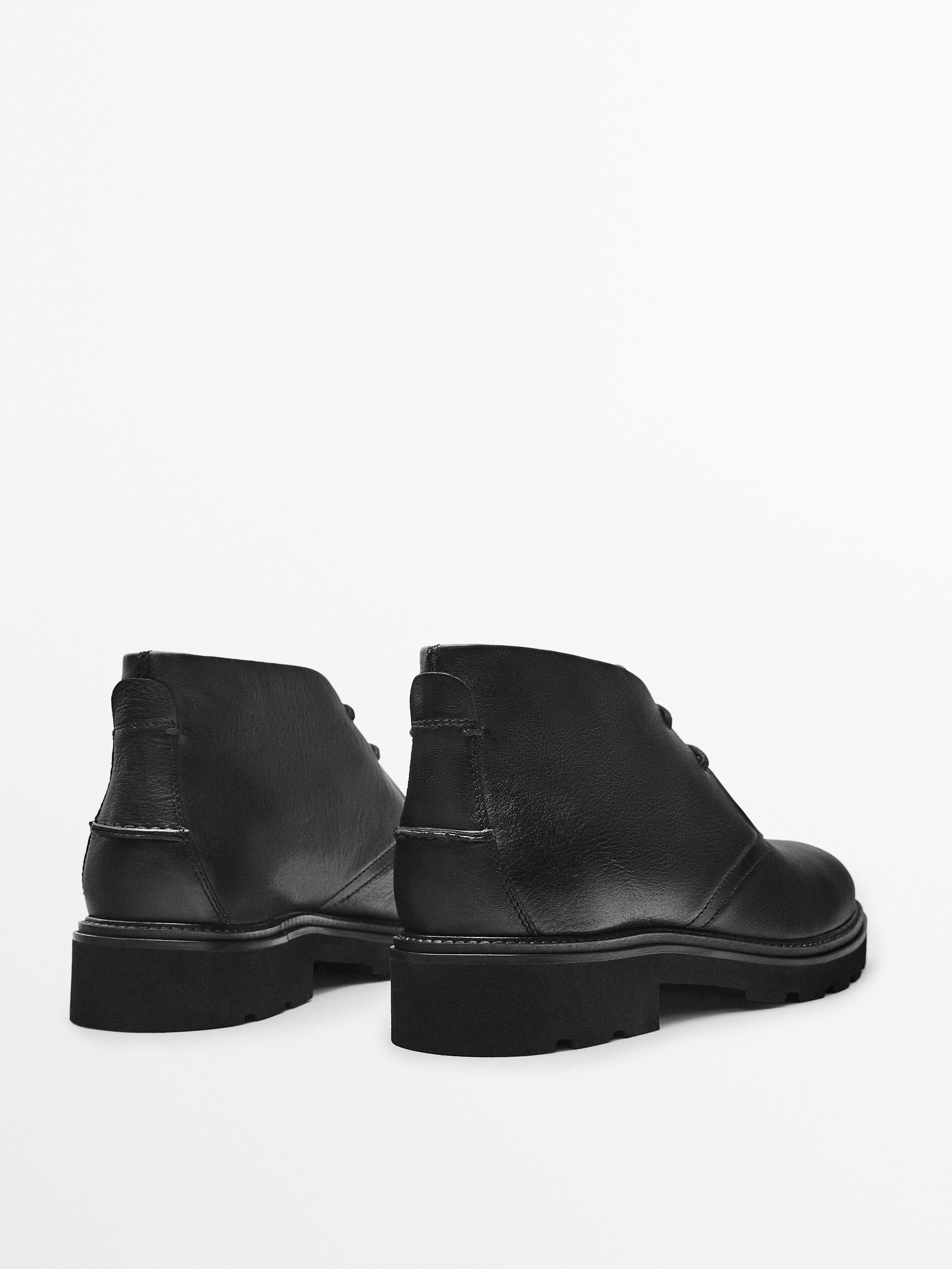 Massimo dutti white on sale nappa ankle boots