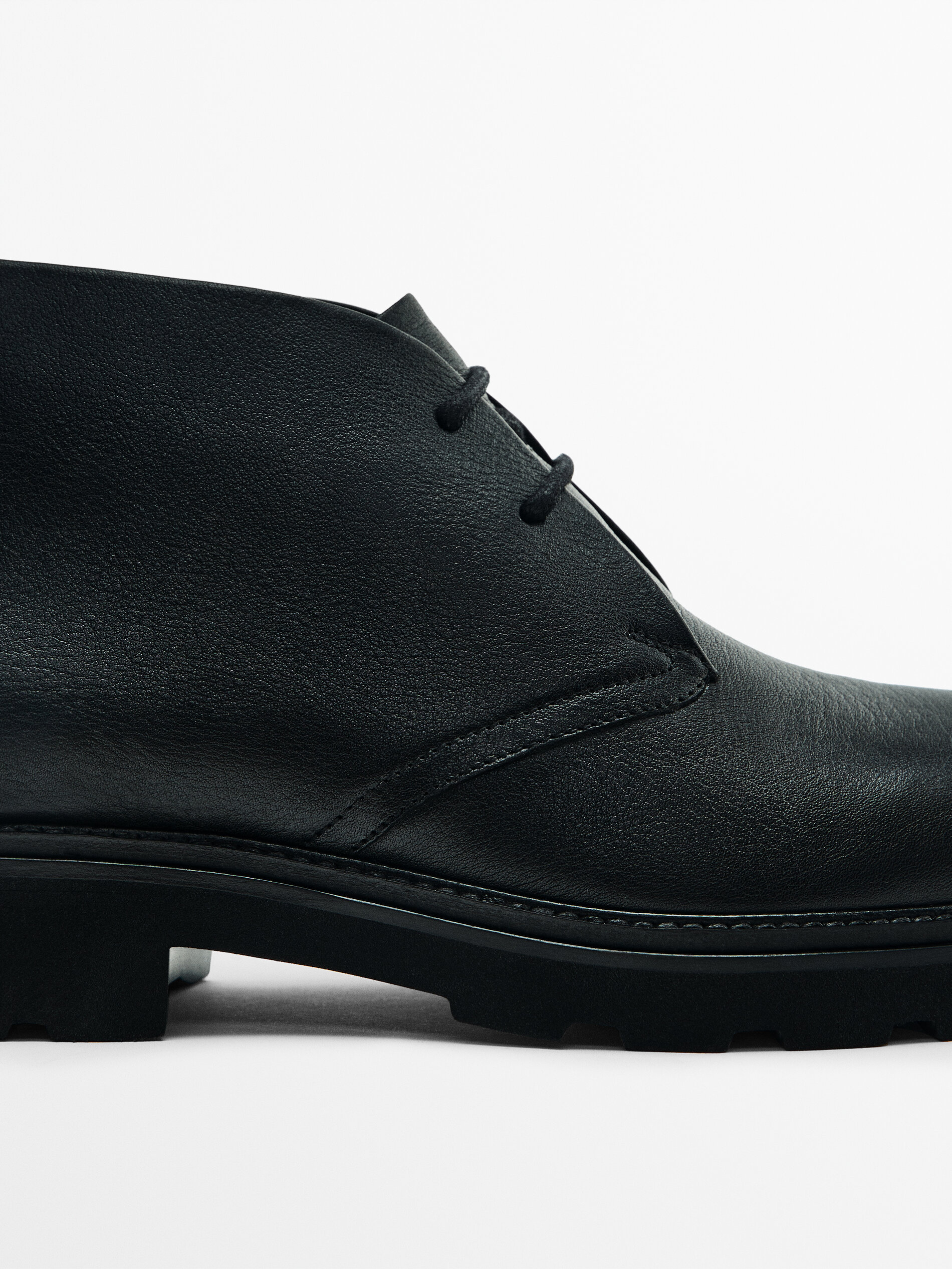 Massimo dutti white deals nappa ankle boots