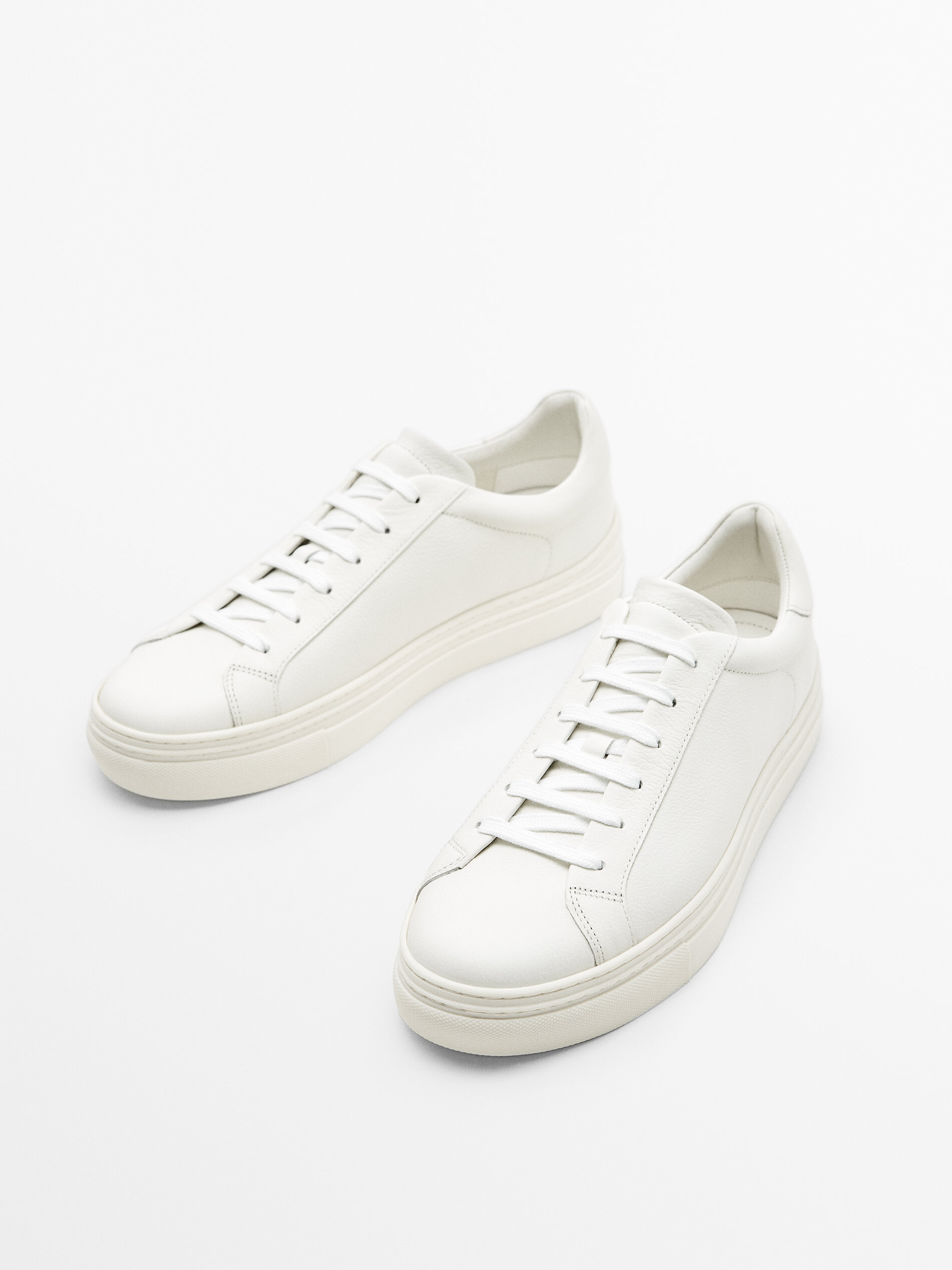 Massimo dutti on sale white sneakers