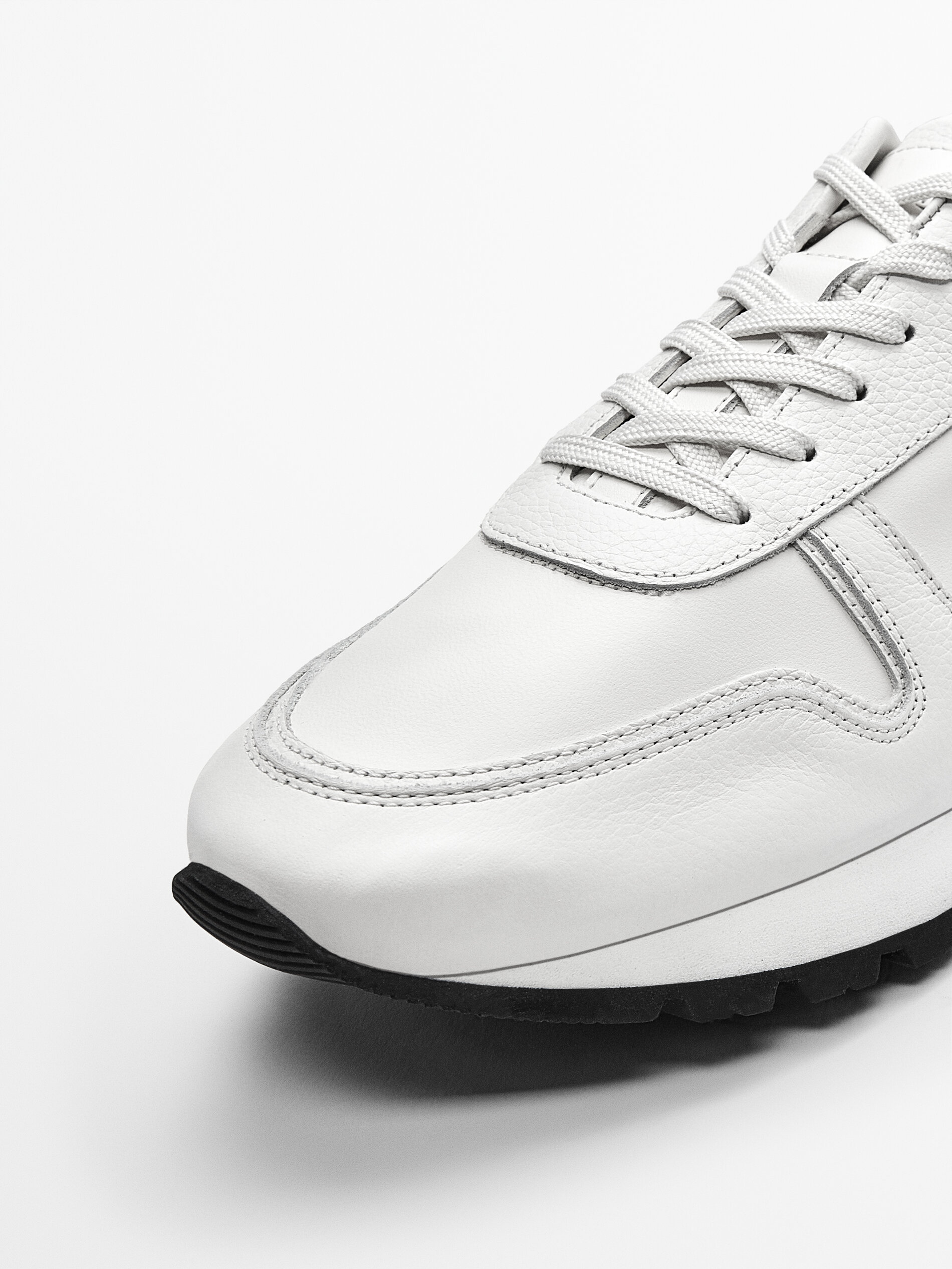 Massimo dutti sale sneakers white