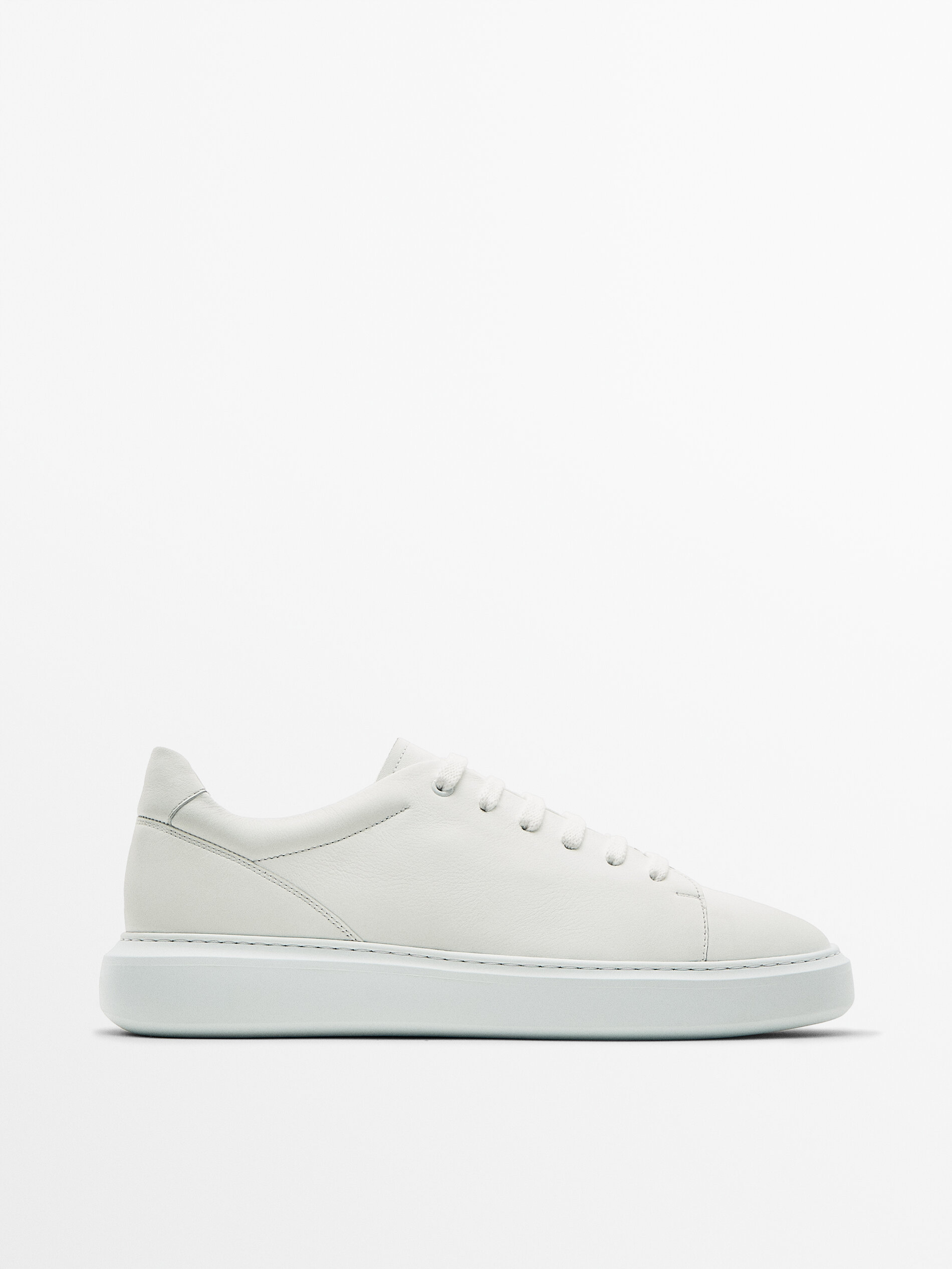 Leather trainers