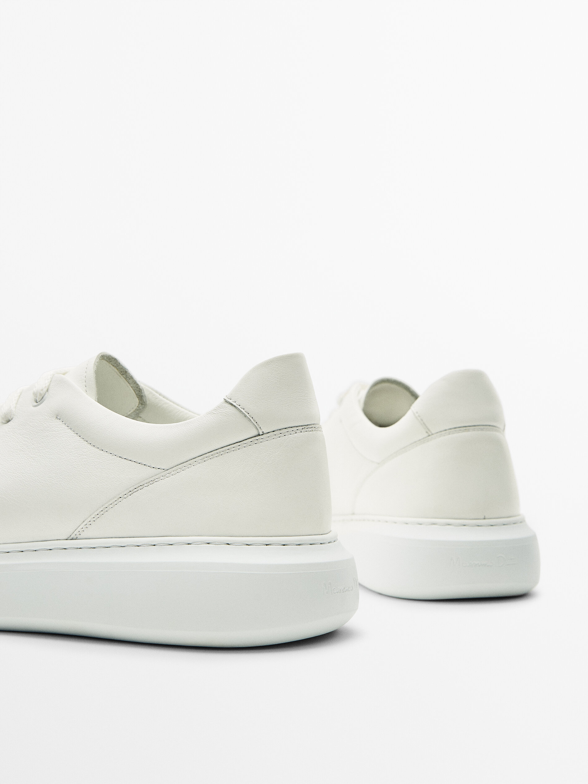 Zapatillas blancas massimo dutti top