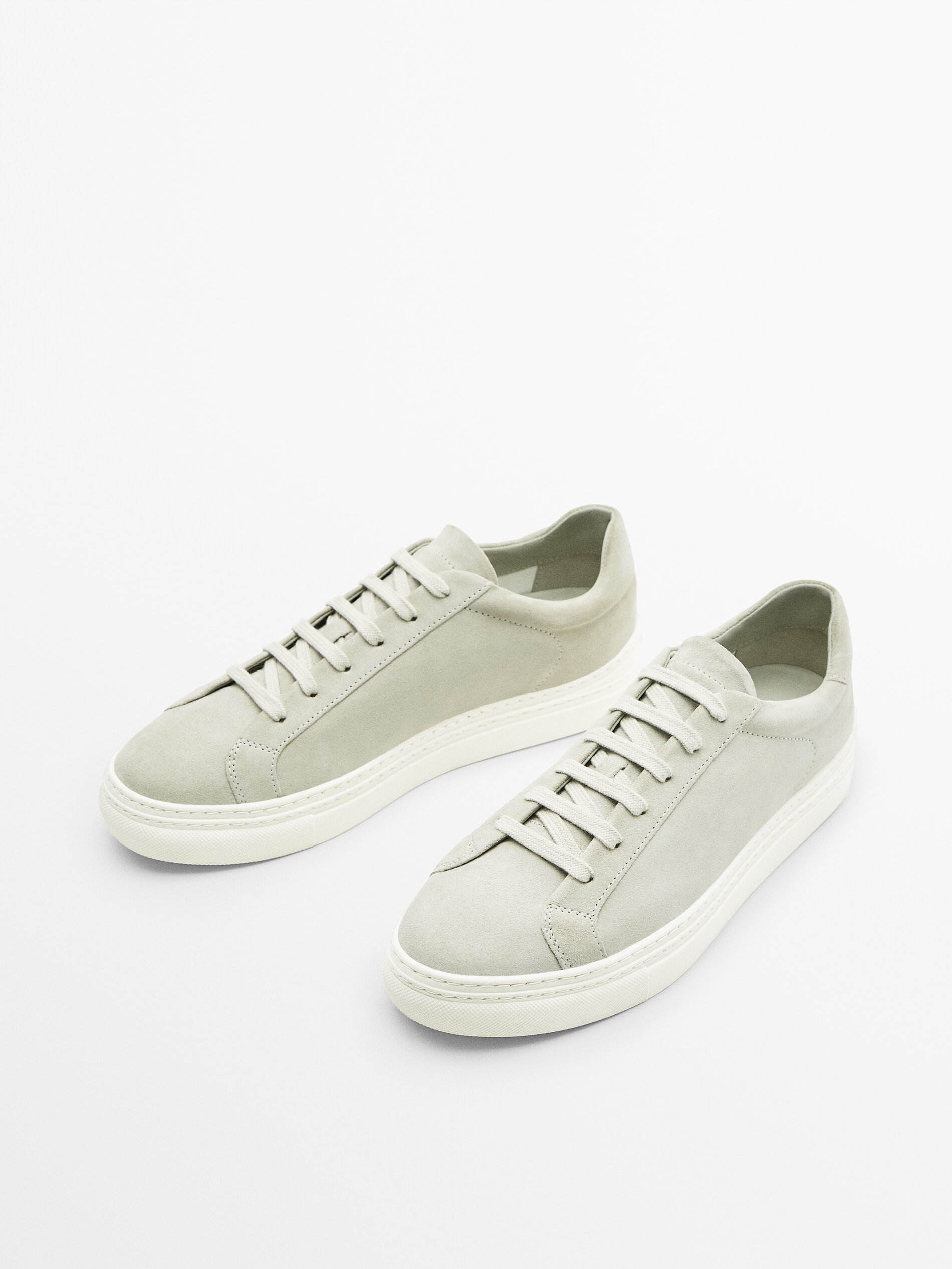 Massimo dutti outlet white trainers
