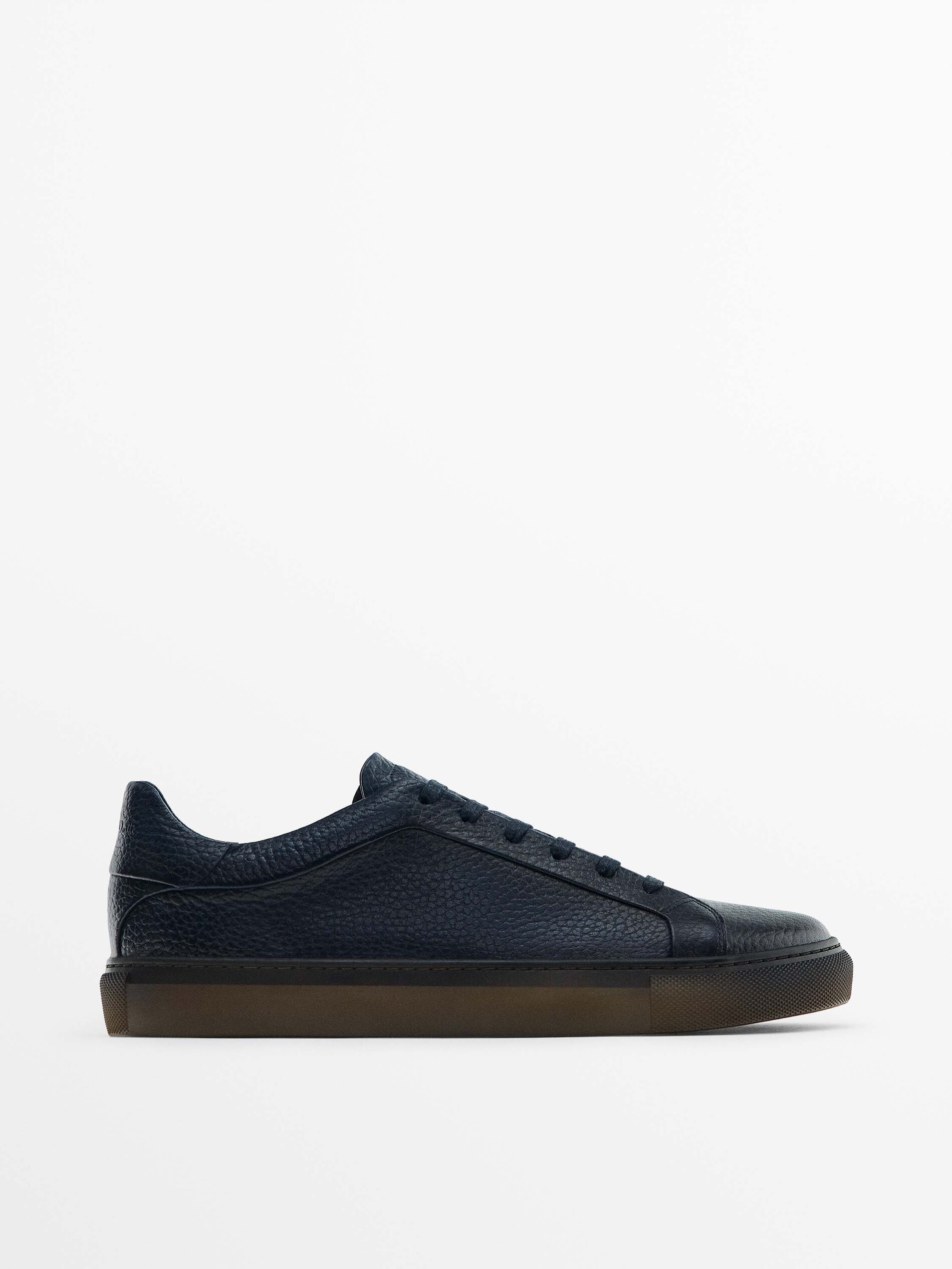 Deportivo piel Azul Zapatos Massimo Dutti