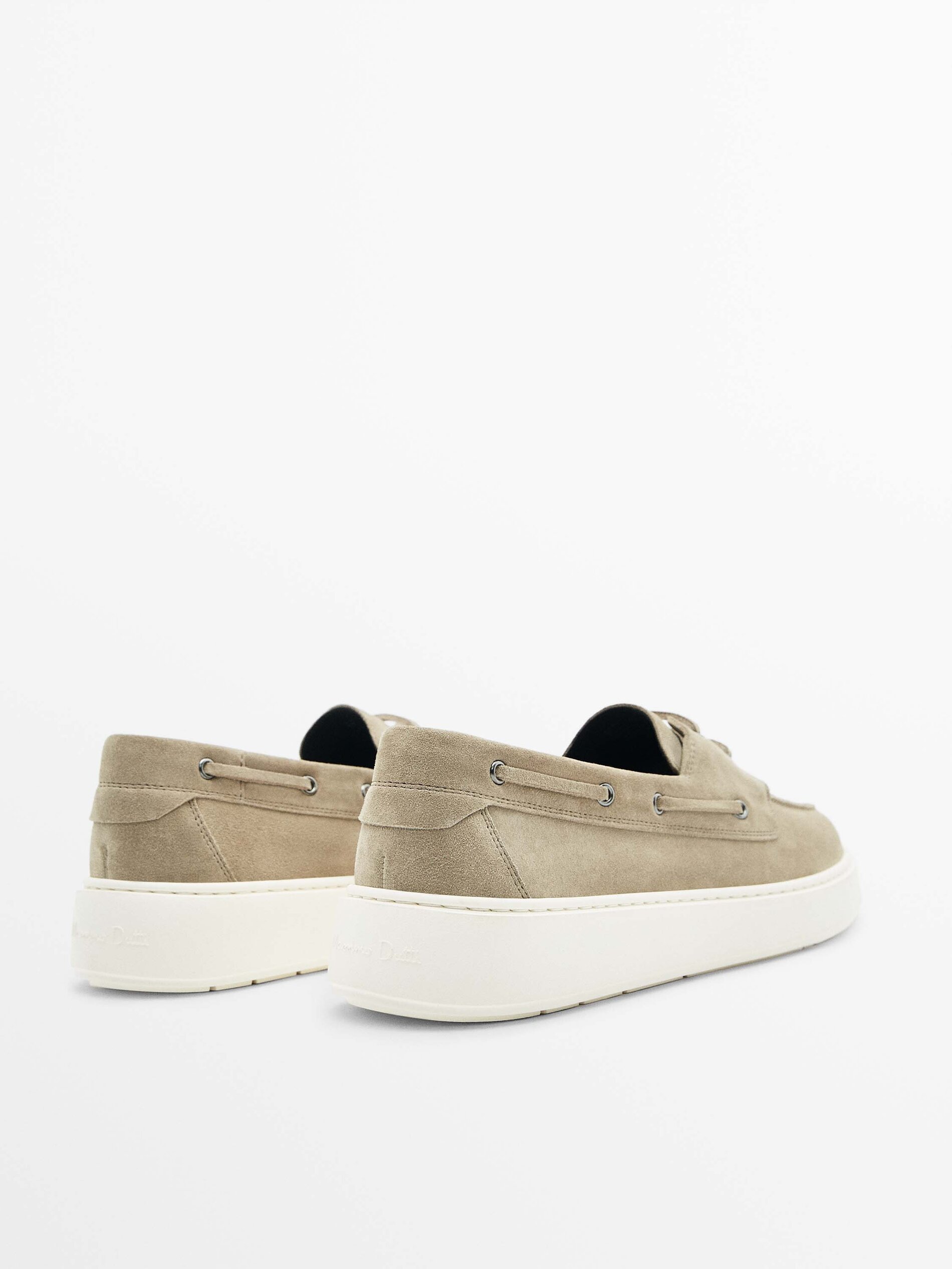 Massimo dutti hot sale suede shoes
