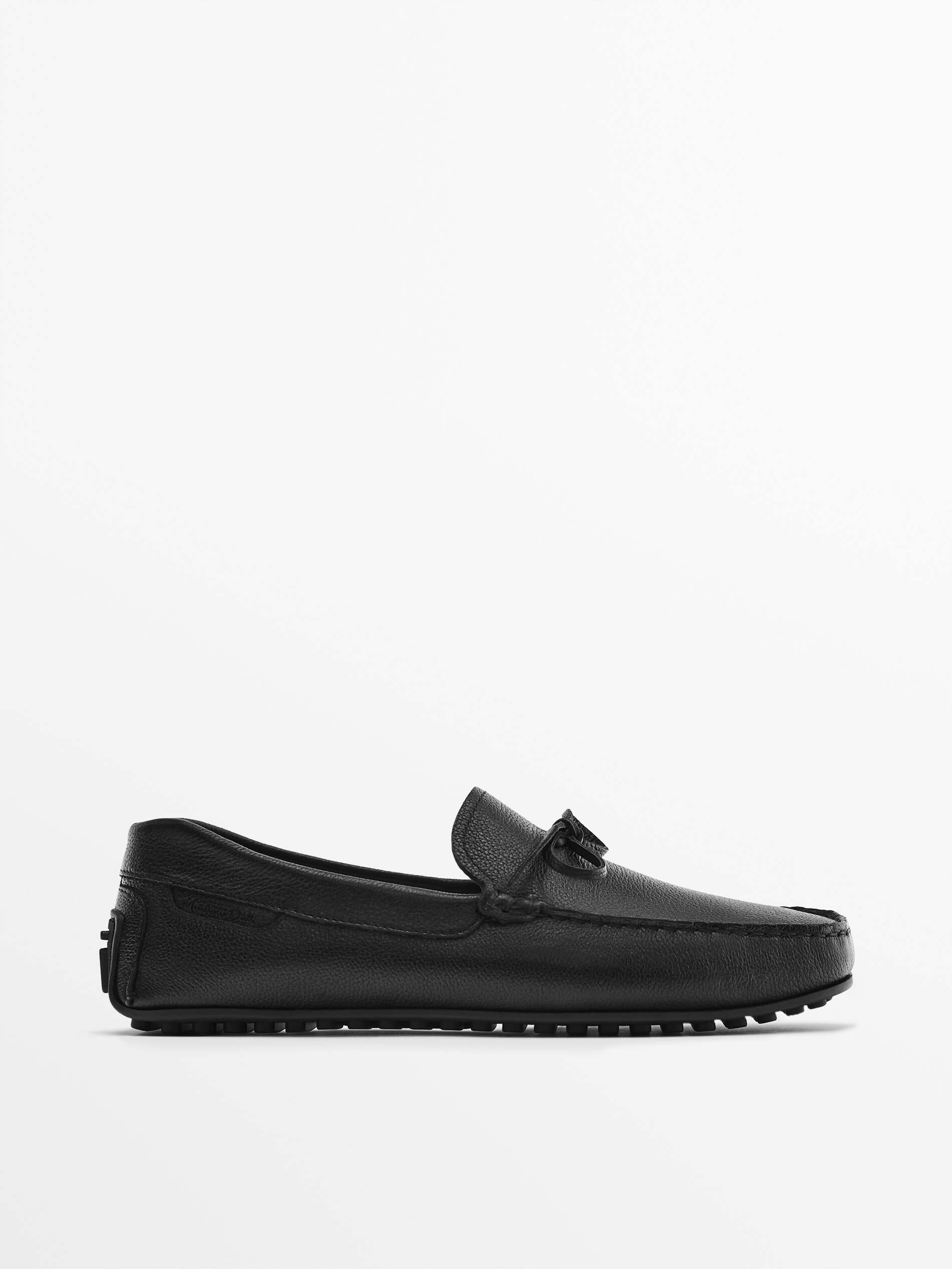 BLACK NAPPA LOAFERS