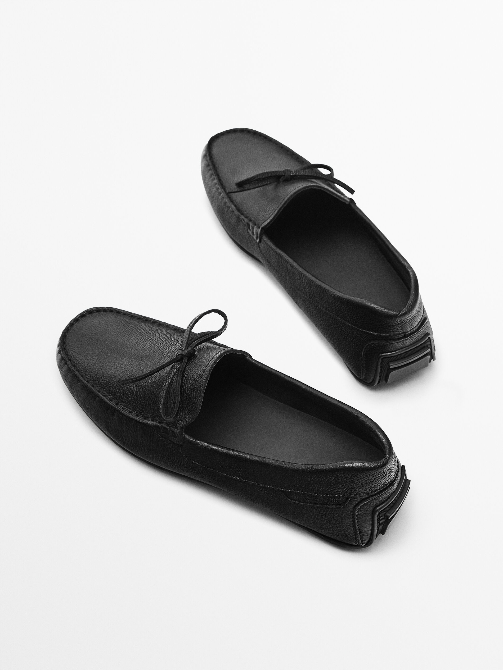 Massimo dutti black clearance shoes