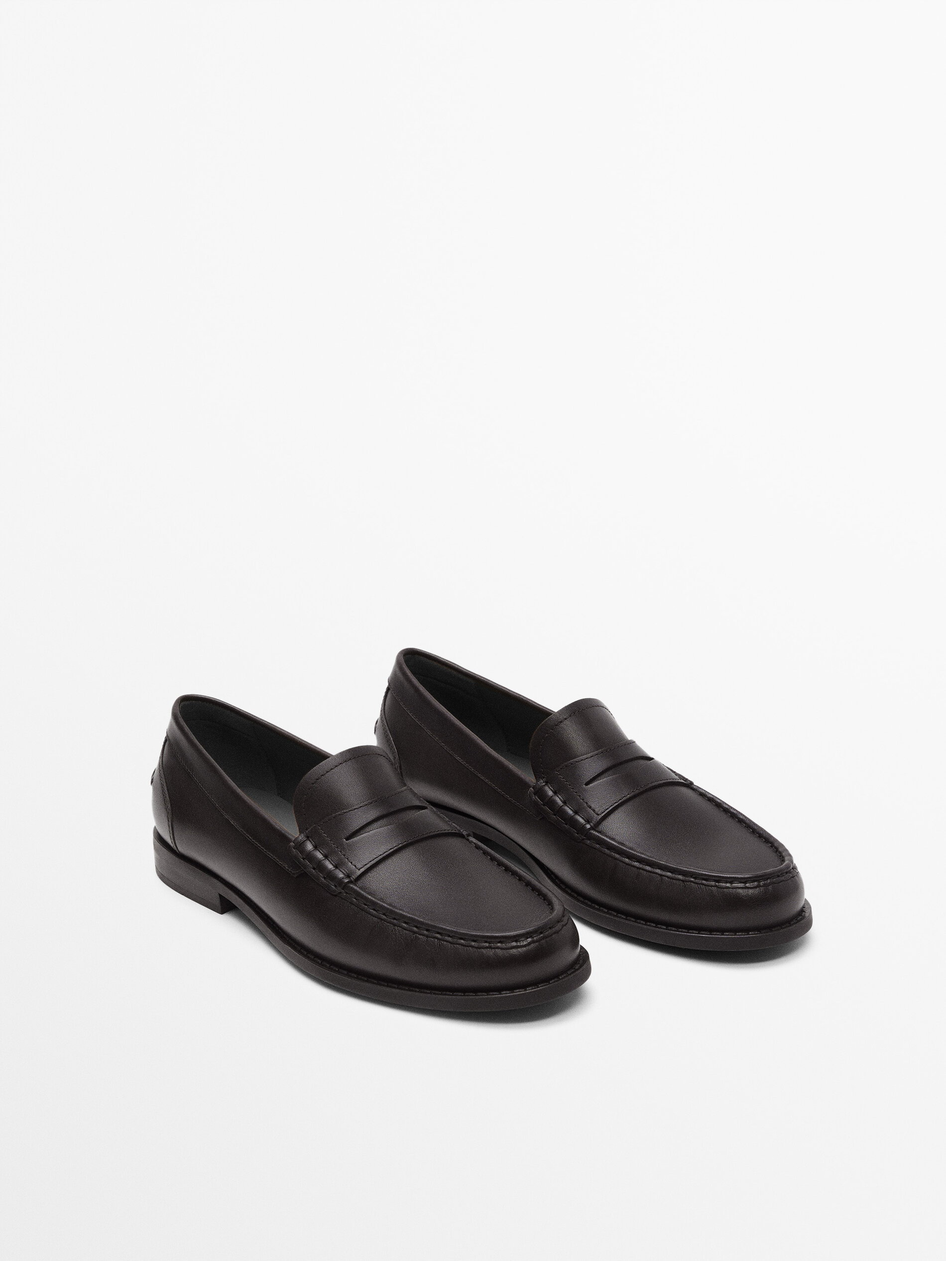 Mocassins homem shop massimo dutti