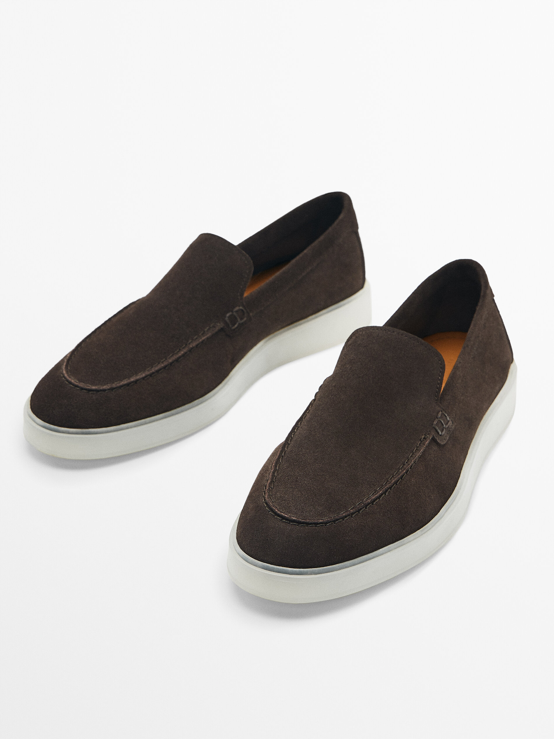 Mocasin sales serraje hombre
