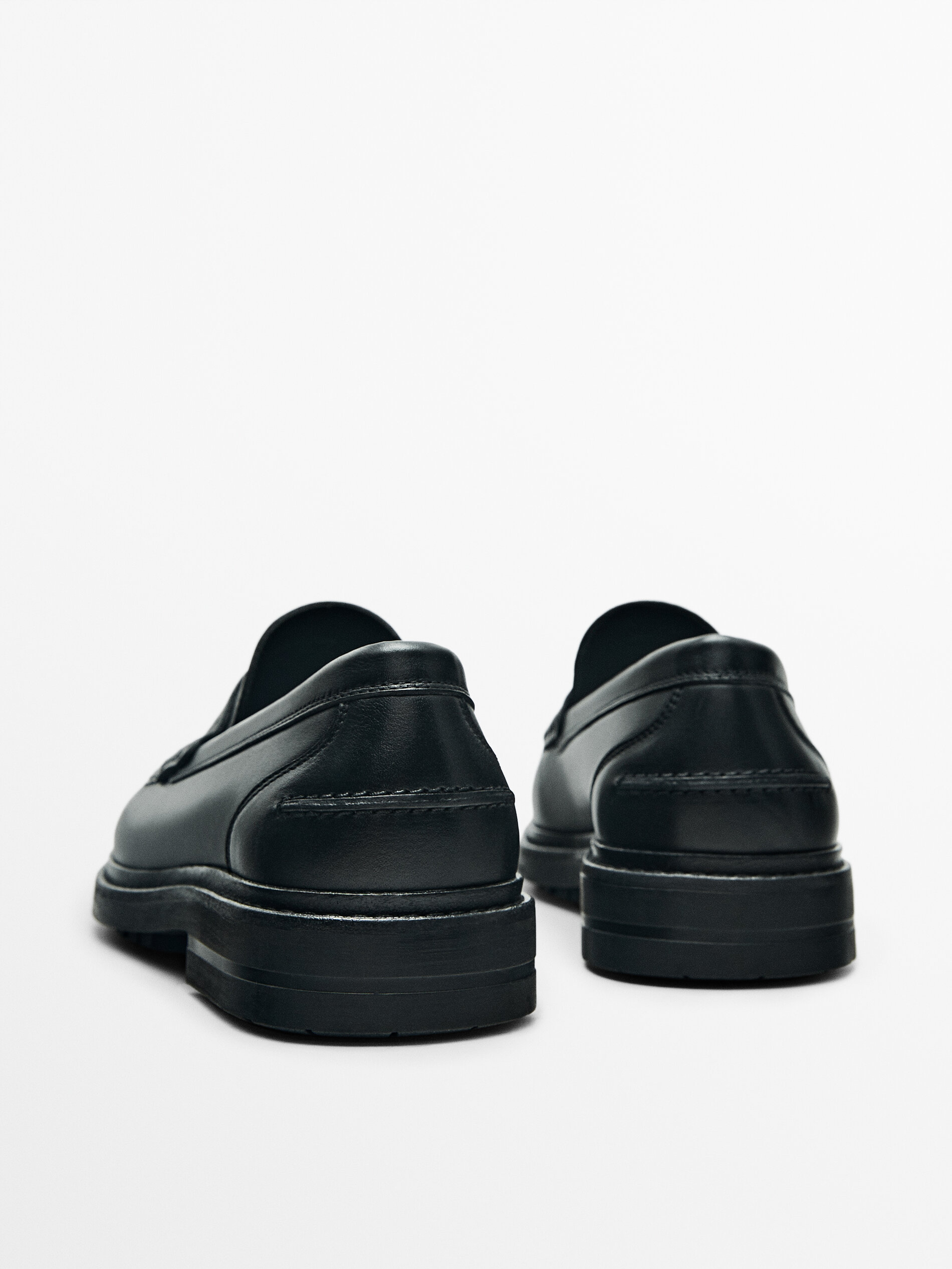 Mocassin femme top massimo dutti