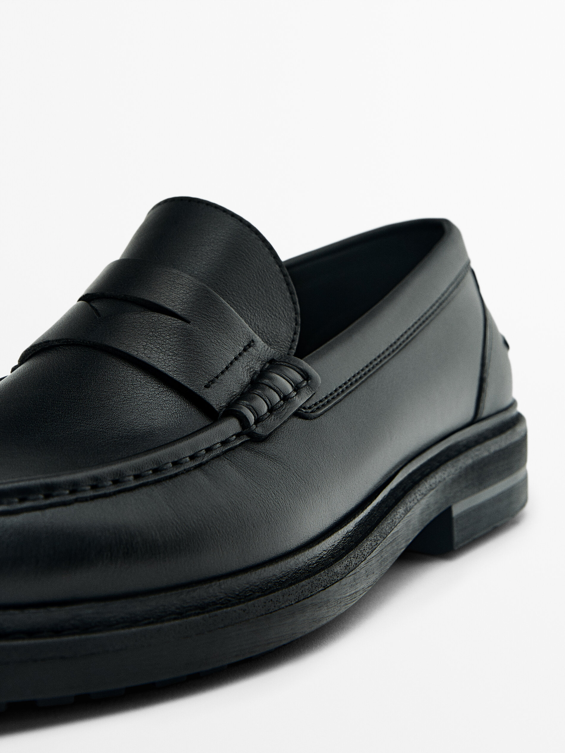 Mocassins sales massimo dutti