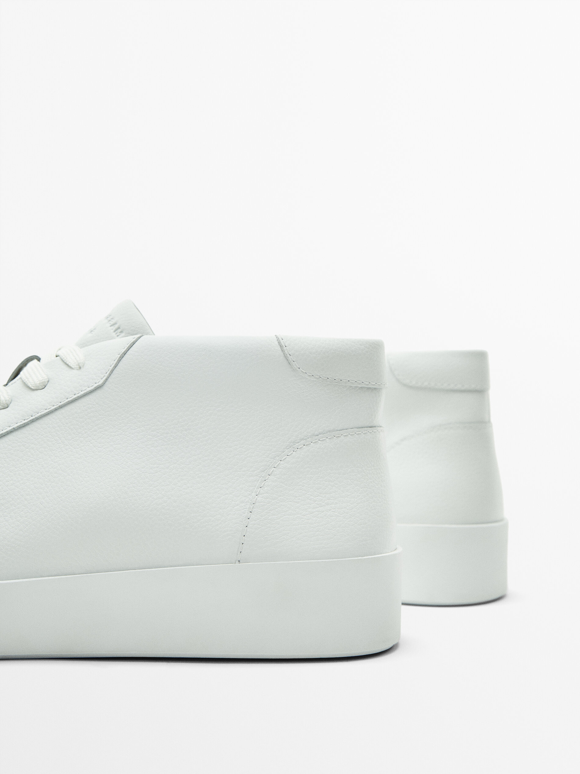 Massimo dutti sale sneakers white