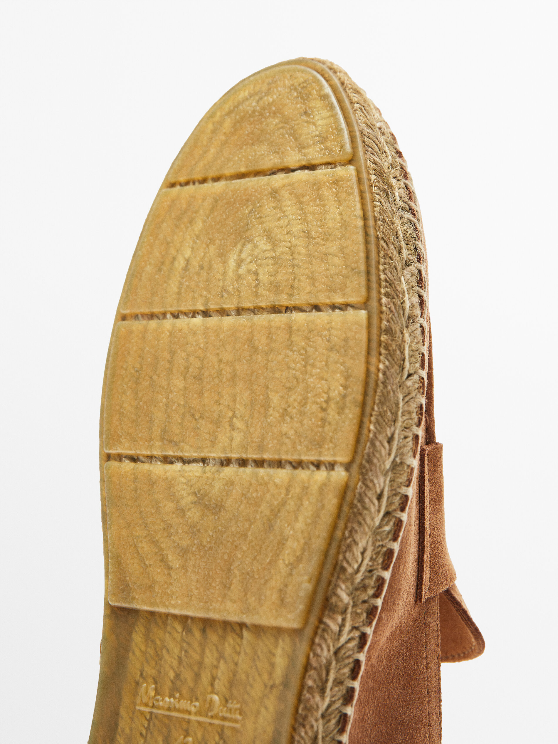 Alpargata antifaz Melocoton Zapatos Massimo Dutti