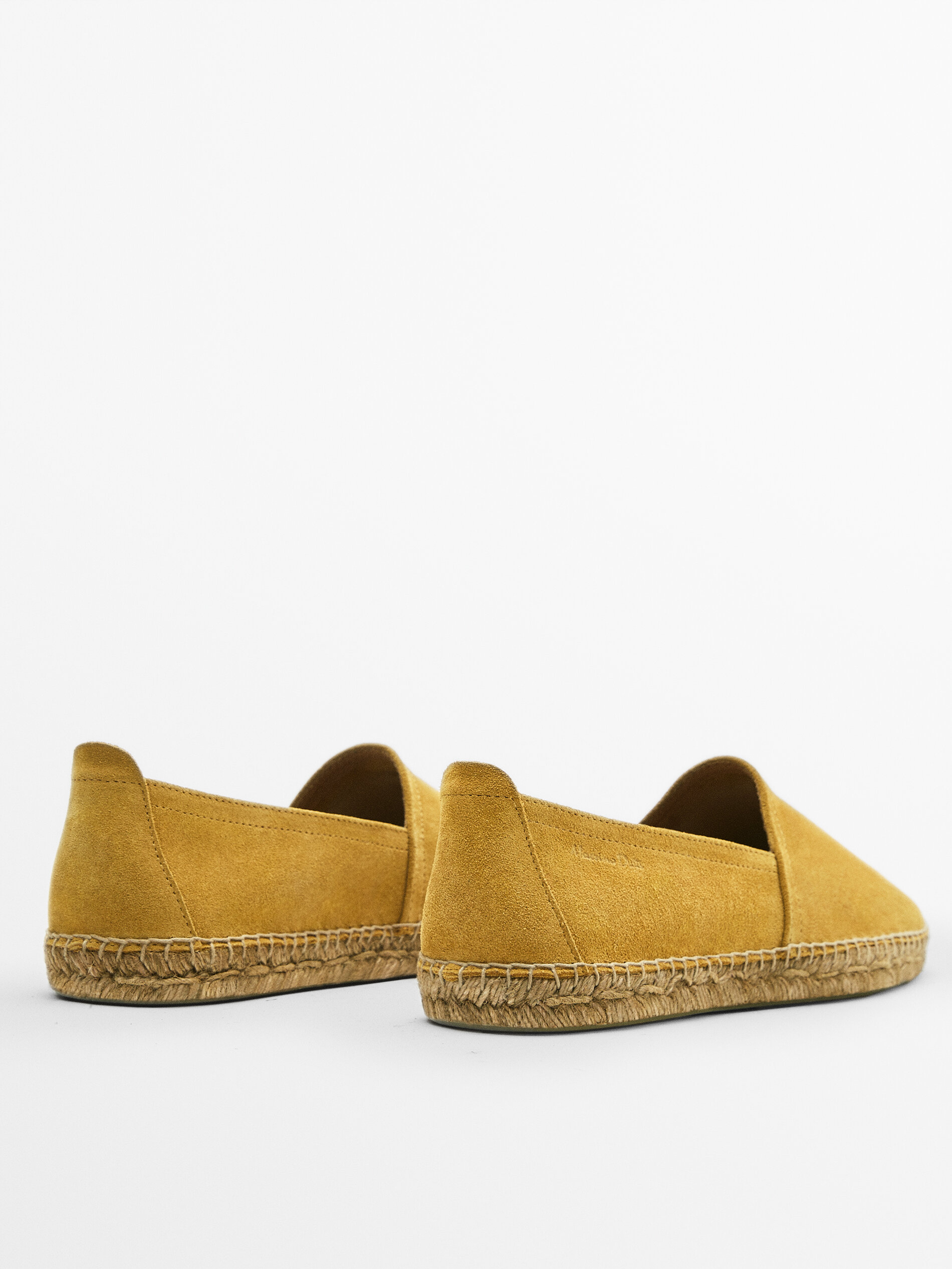 SPLIT SUEDE ESPADRILLES