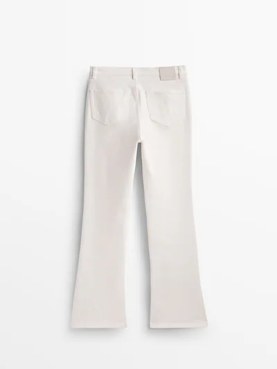 Vouwen Schema Viskeus High-waist skinny flare jeans - Massimo Dutti United States of America