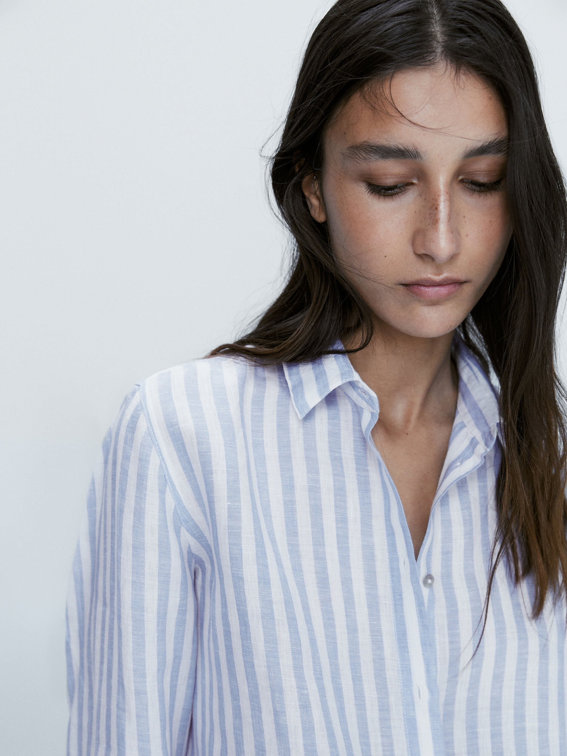 massimo dutti striped shirt