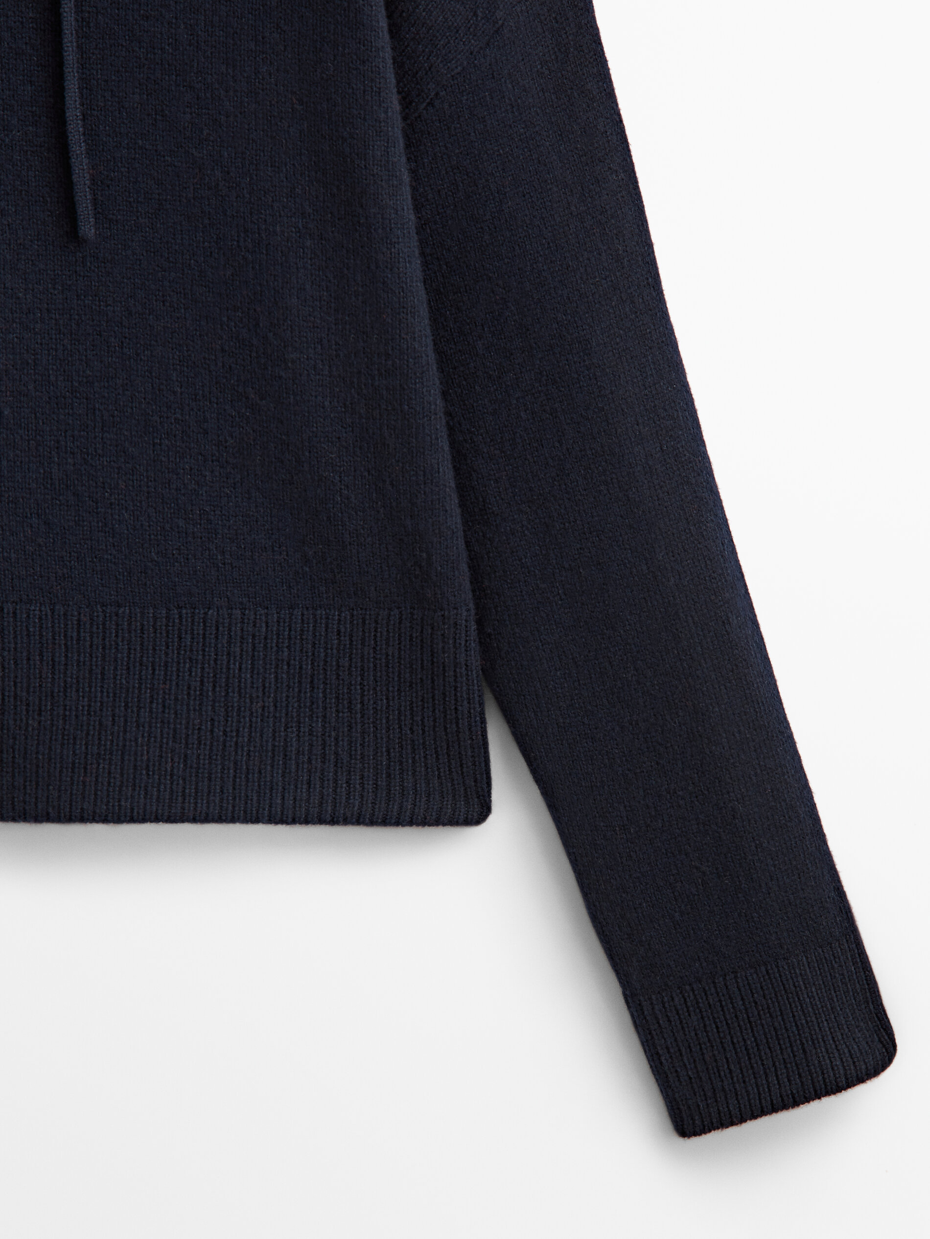 navy blue mock turtleneck sweater