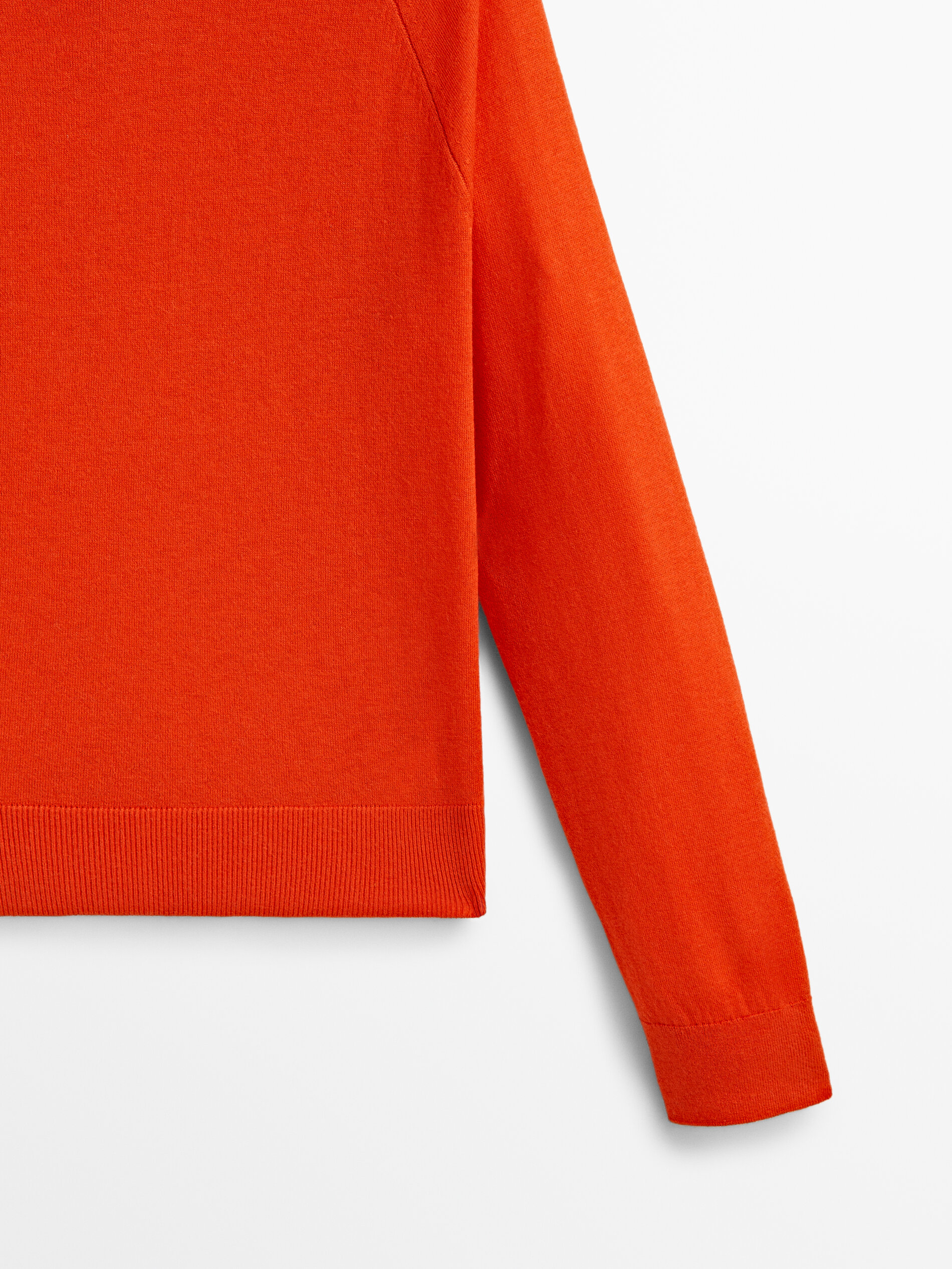 Wool and cashmere crew neck sweater Massimo Dutti Singapore