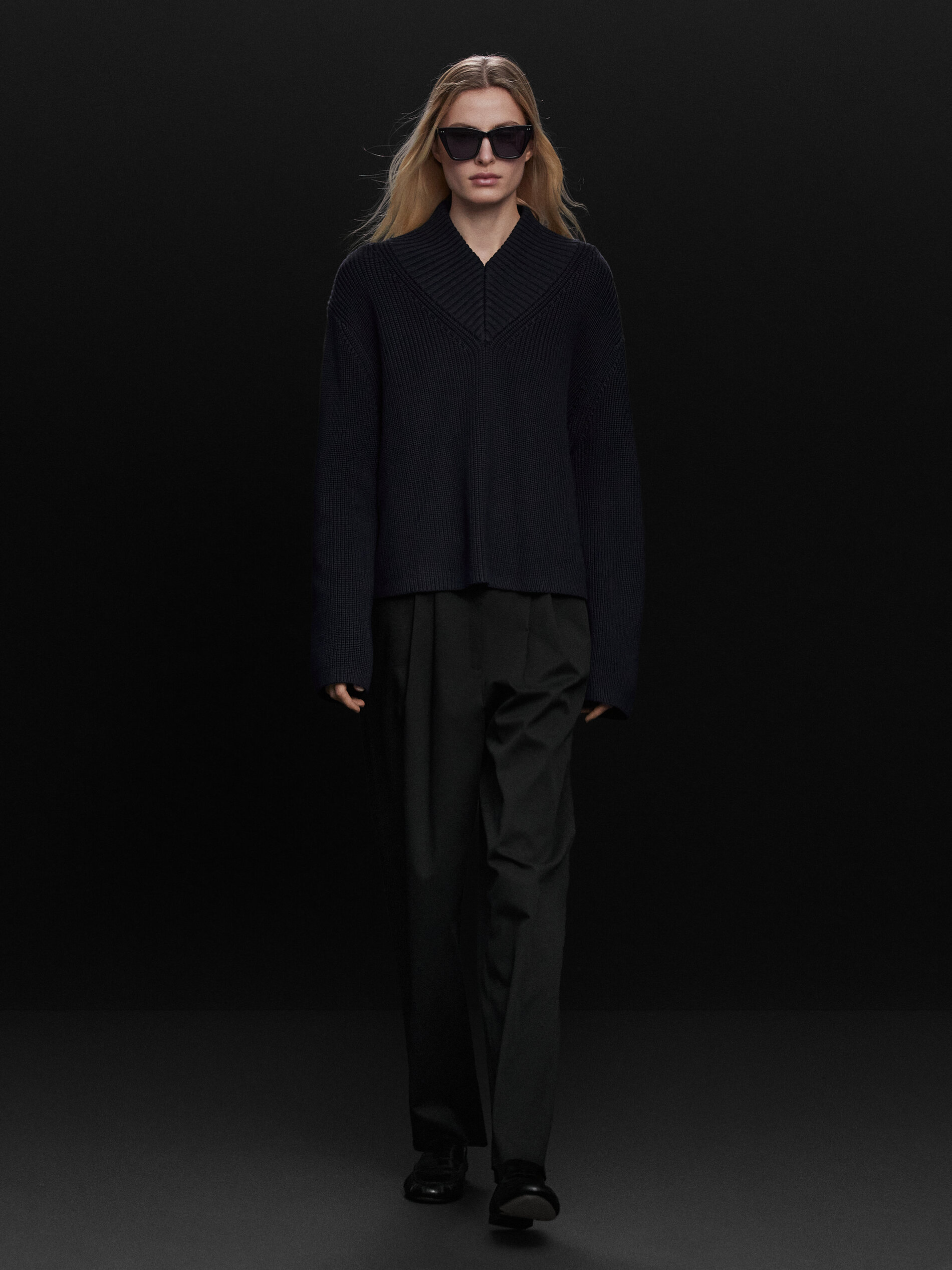 Gafas sol oversize - Massimo Dutti Andorra