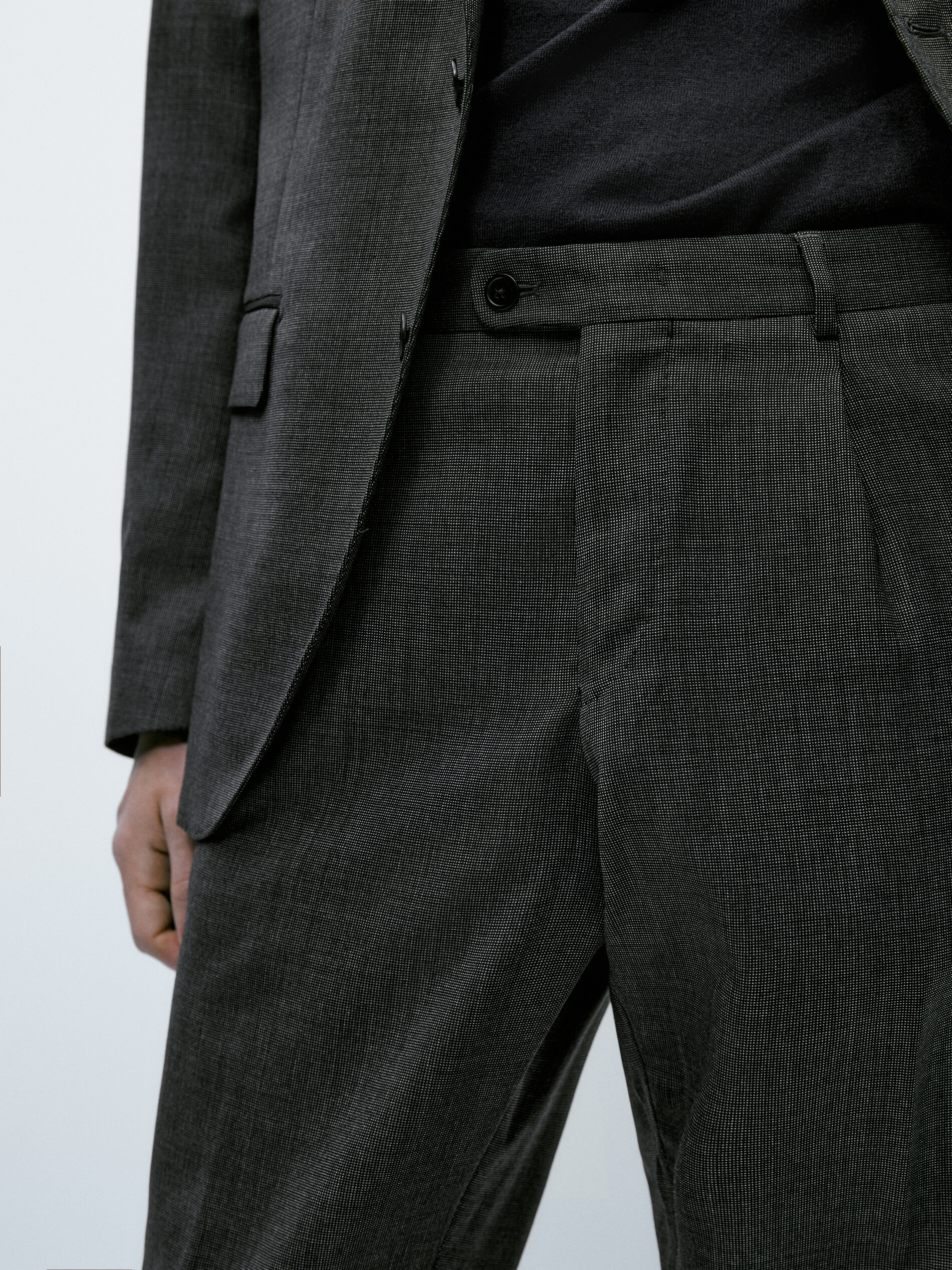 Brooks Brothers MilanoFit Wool Suit Pants
