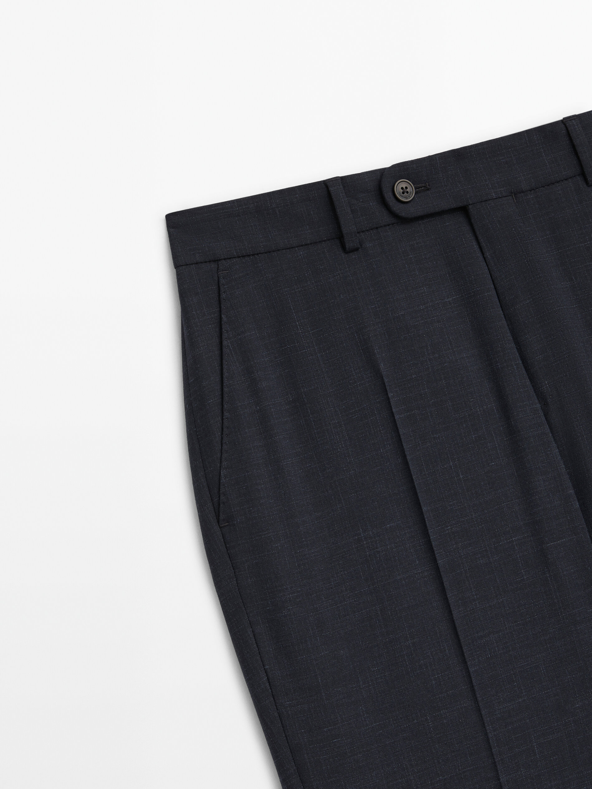 Canali Capri TexturedWeave Slim Fit Dress Pants  Lady Selection Inc