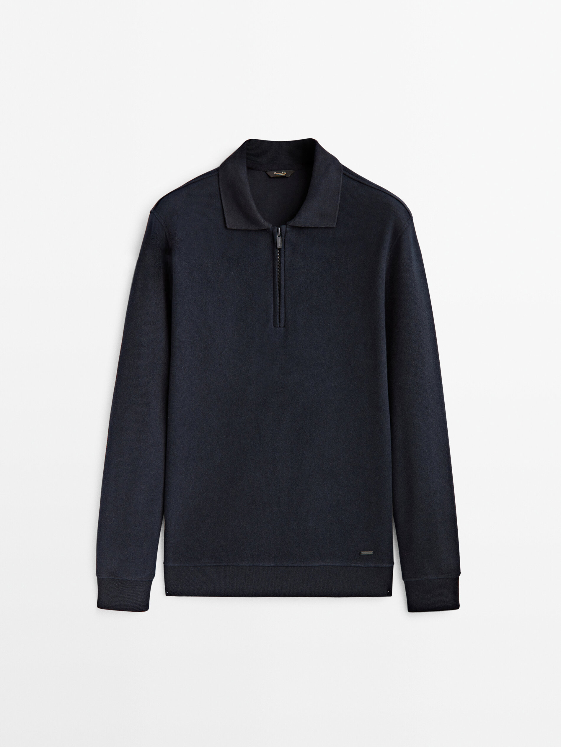 Polo larga cuello cremallera - España