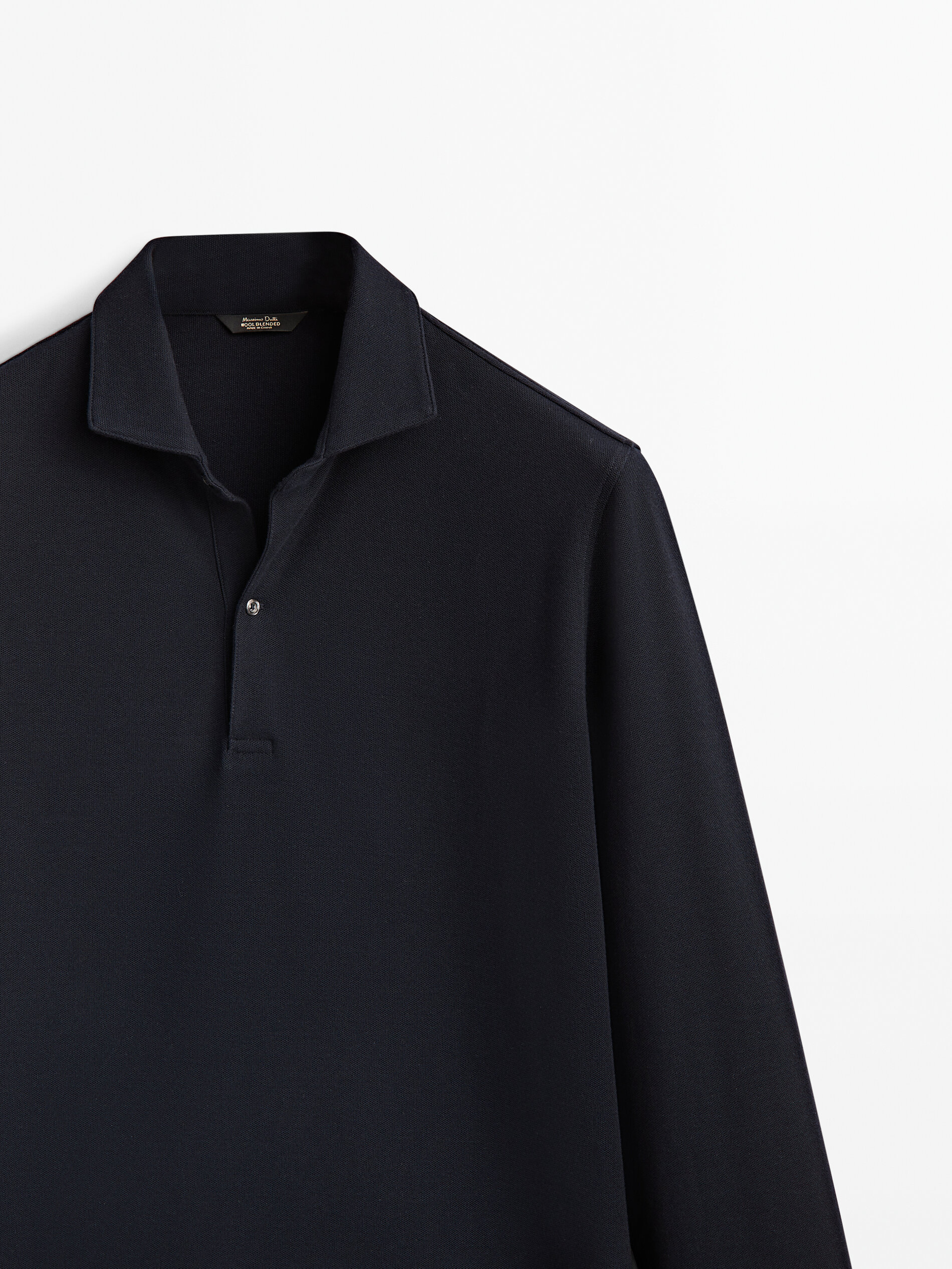 Polo manga larga con y lana - España