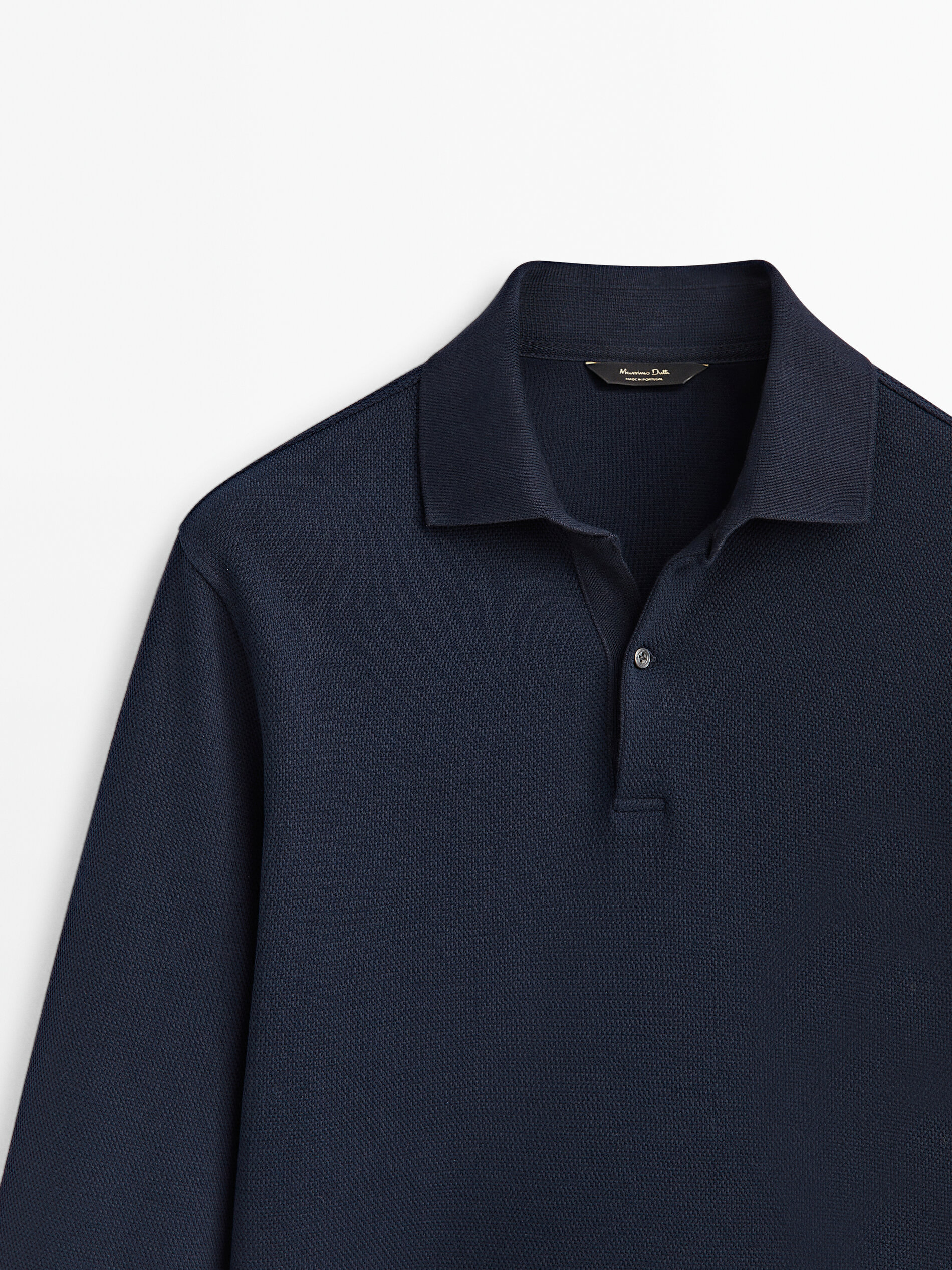 Polo algodón larga - Massimo Dutti España