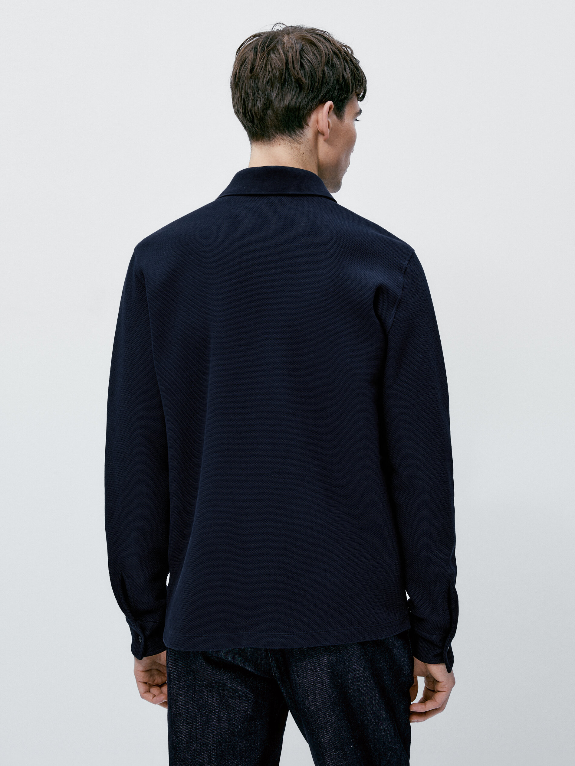 Polo algodón larga - Massimo Dutti España