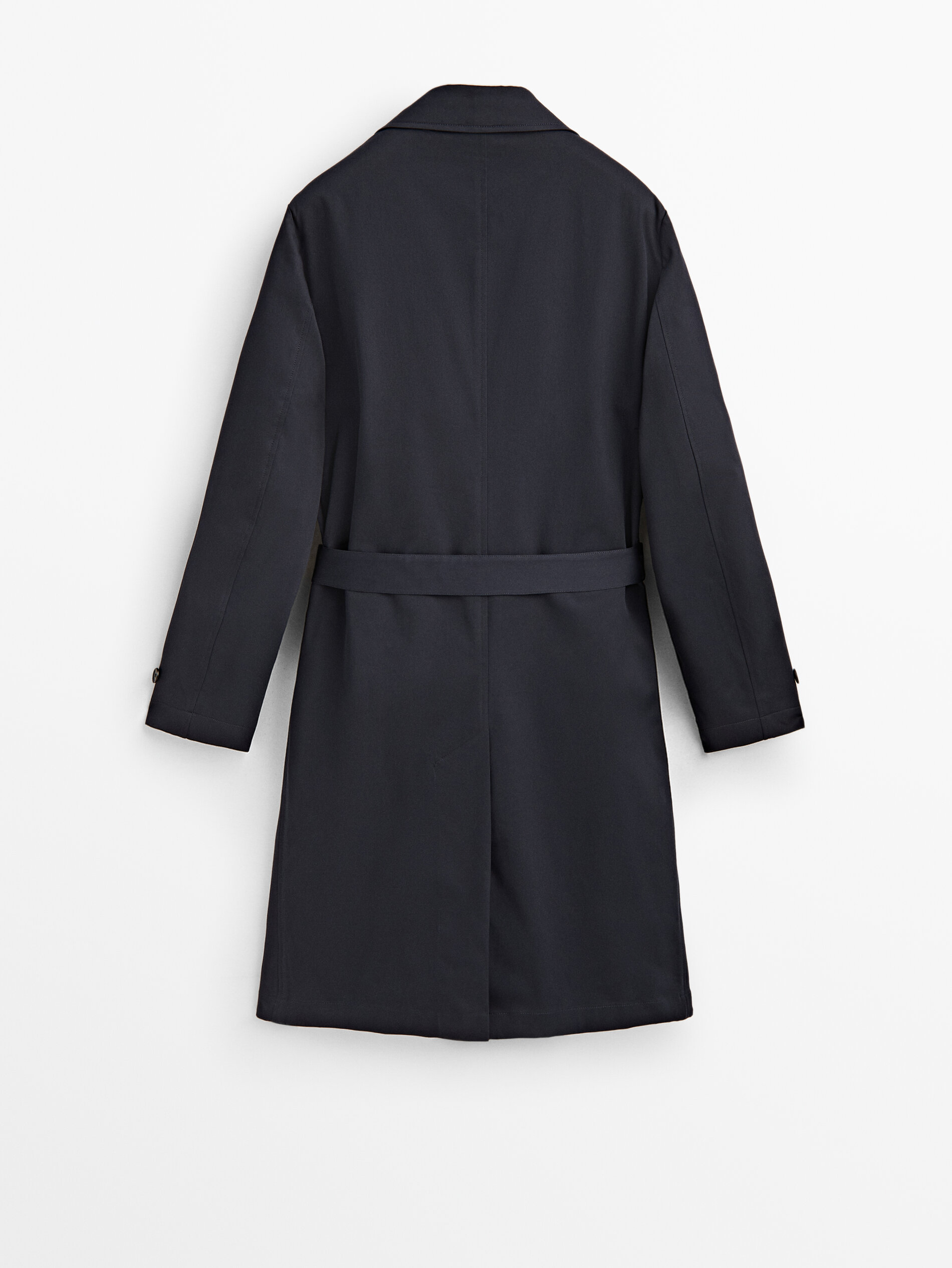massimo dutti belted coat
