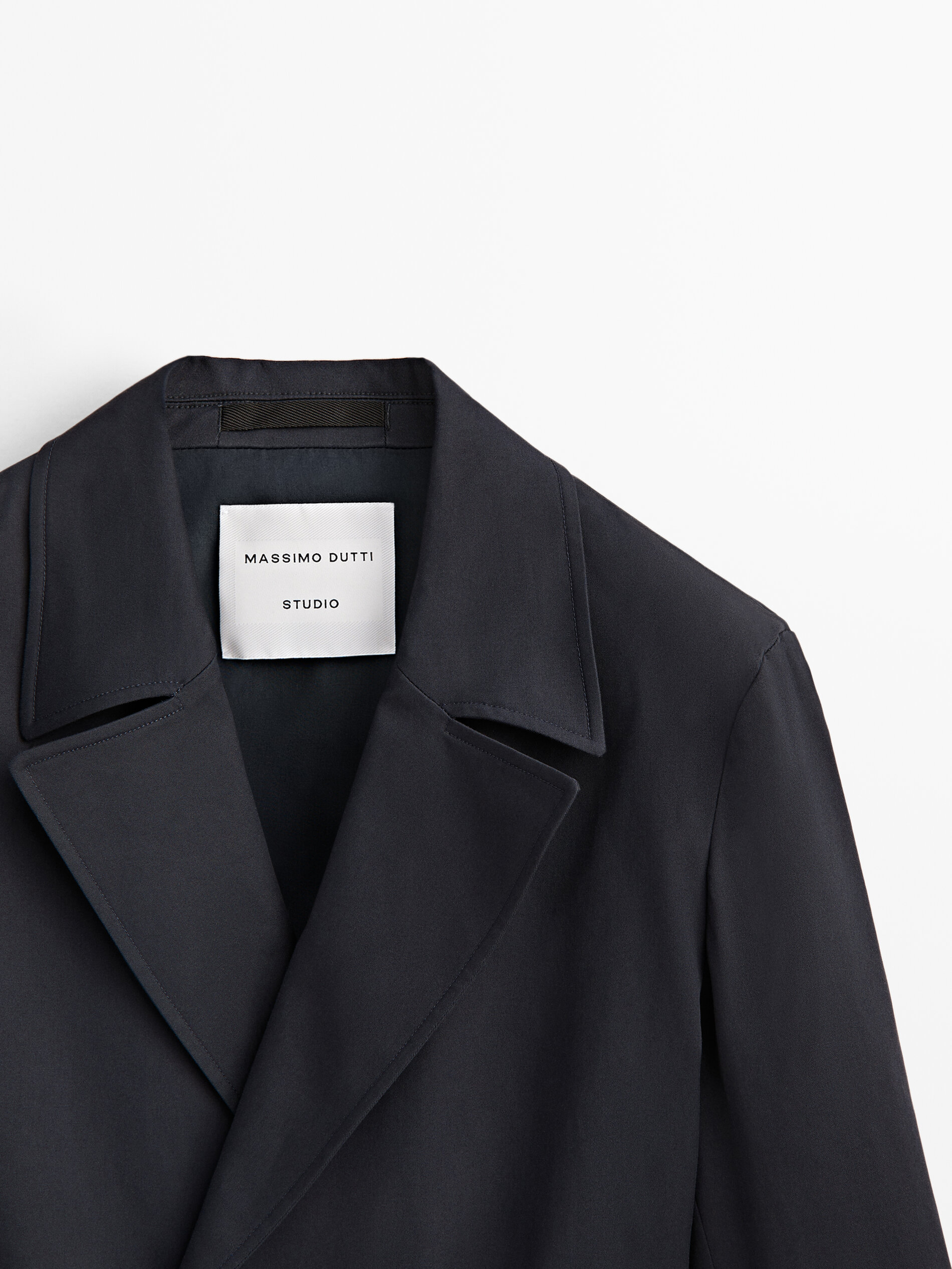 massimo dutti belted coat