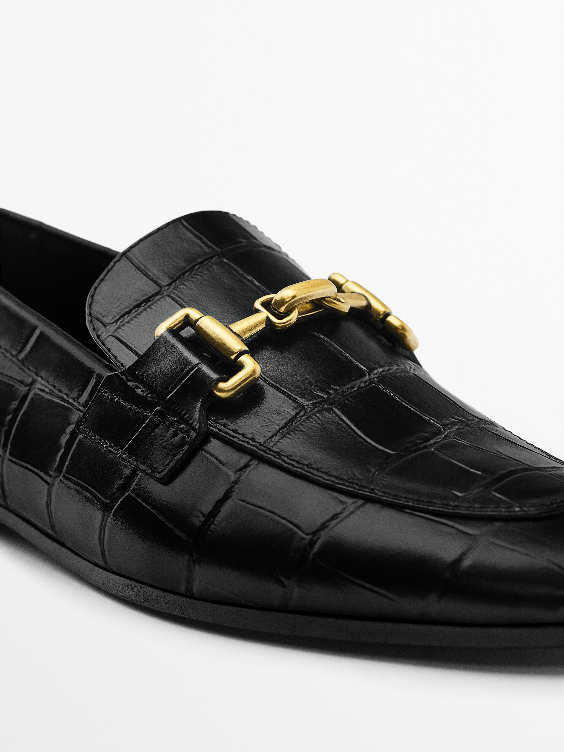 piel hebilla Massimo Dutti España