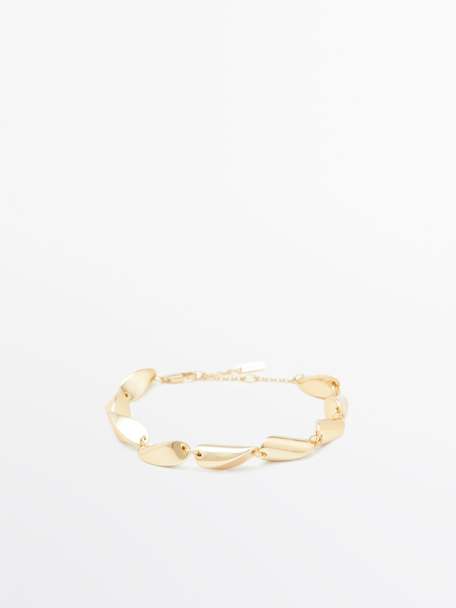 Multi piece bracelet Golden Accessories Massimo Dutti