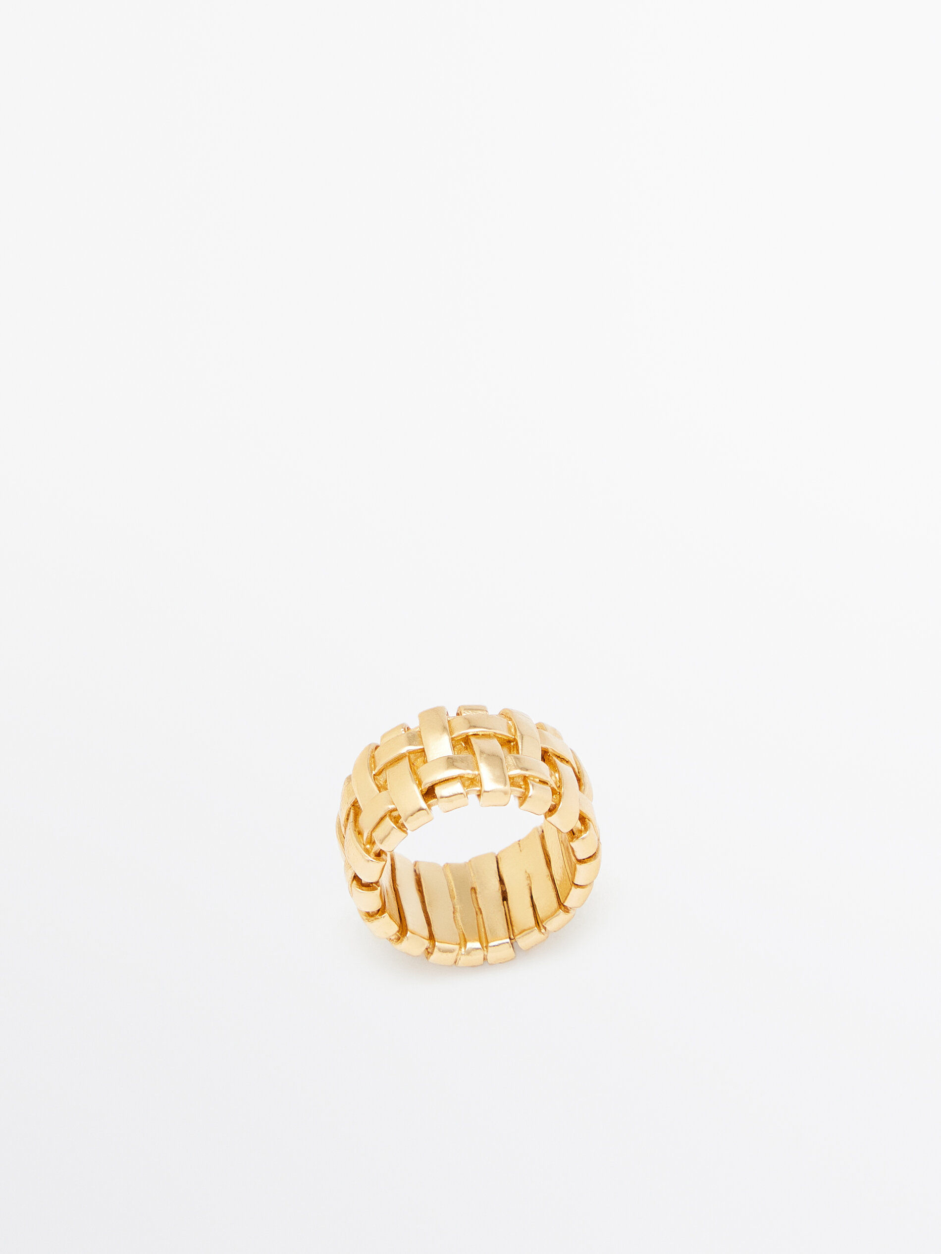 Plaited ring
