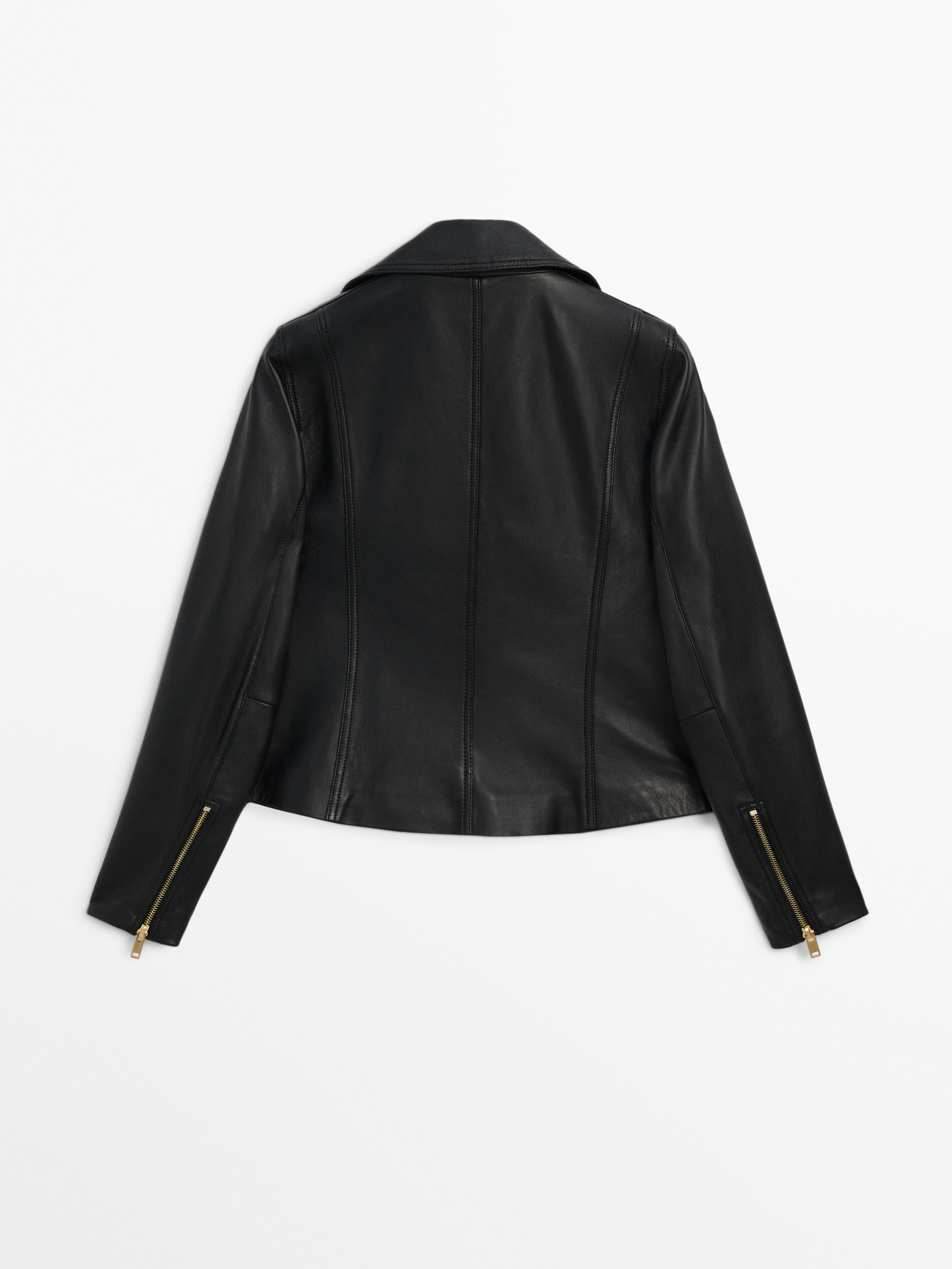 Massimo dutti biker jacket sale